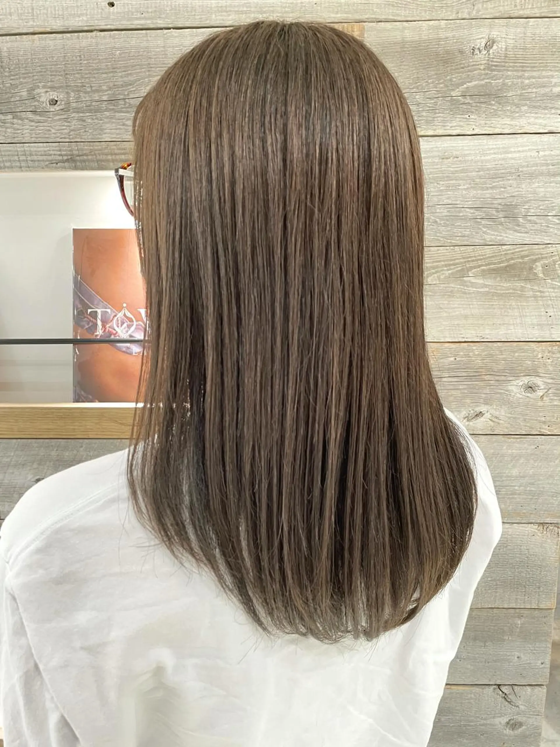 セミロング カラー アッシュ ベージュカラー 卒業式受付中🌻 肥田亜沙美のその他イメージ