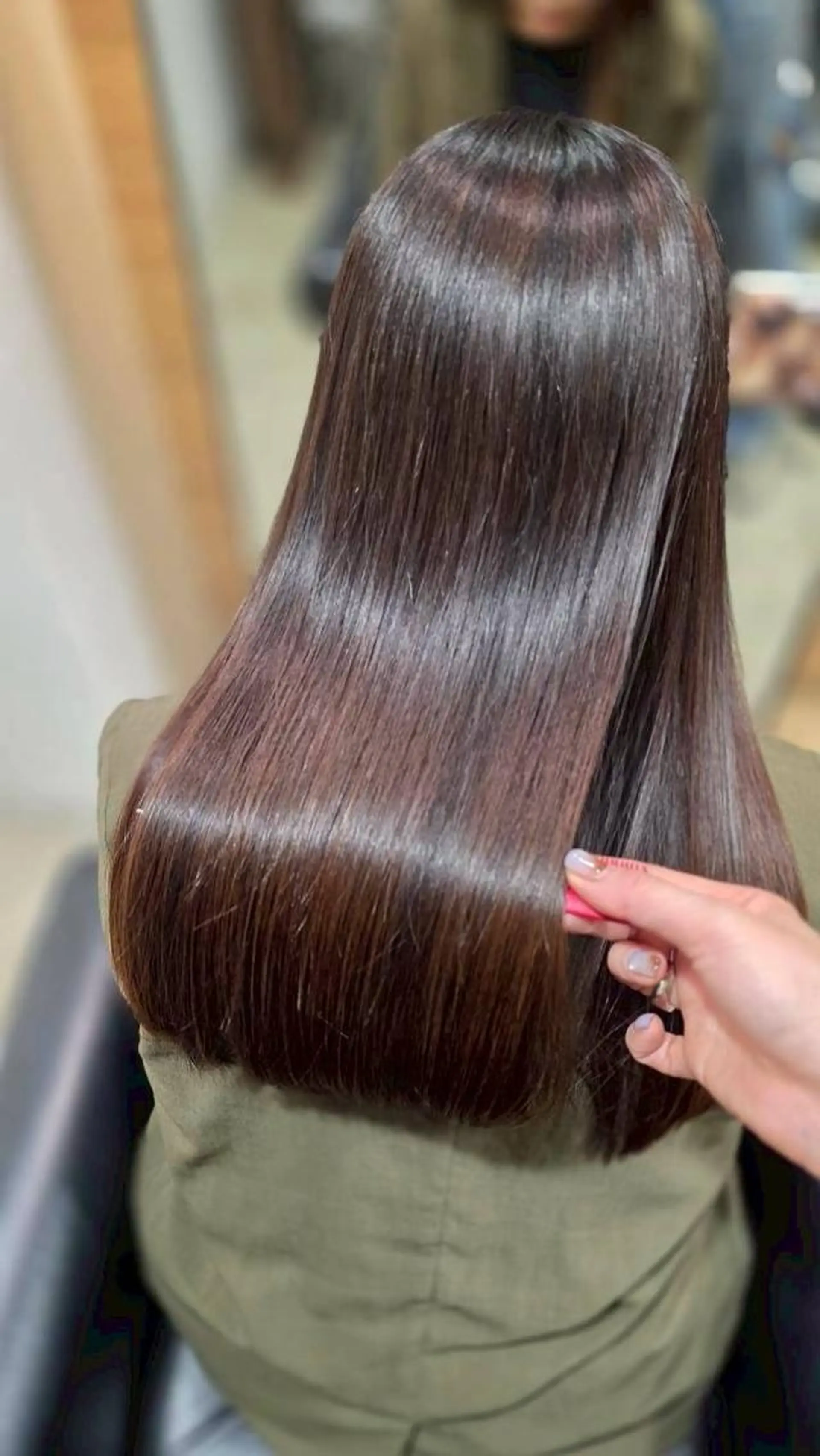 セミロング カラー MARLE 布施店のヘアスタイル