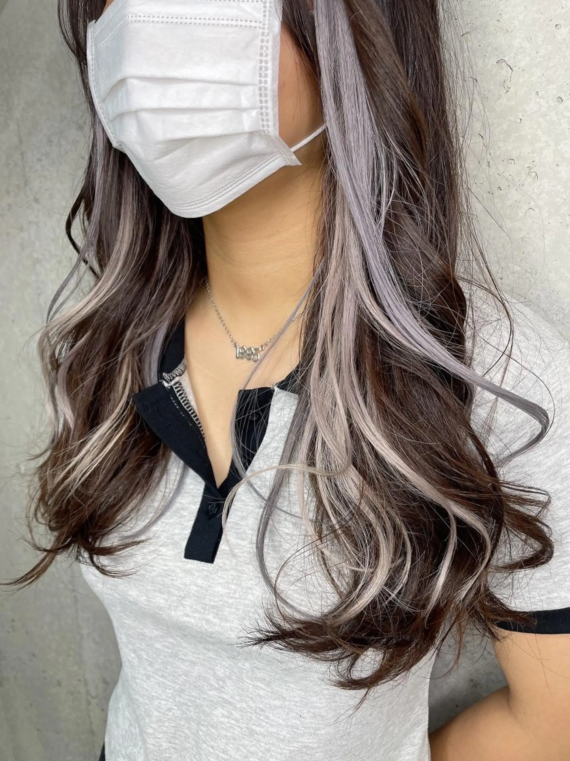 セミロング カラー パーマ ヘアアレンジ メンズ キッズ ネイル マツエク・マツパ アイブロウ シールエクステ メンズハイライト メンズインナーカラー ミストバング  フェイスフレーミング ACHFILO モデル募集のヘアスタイル