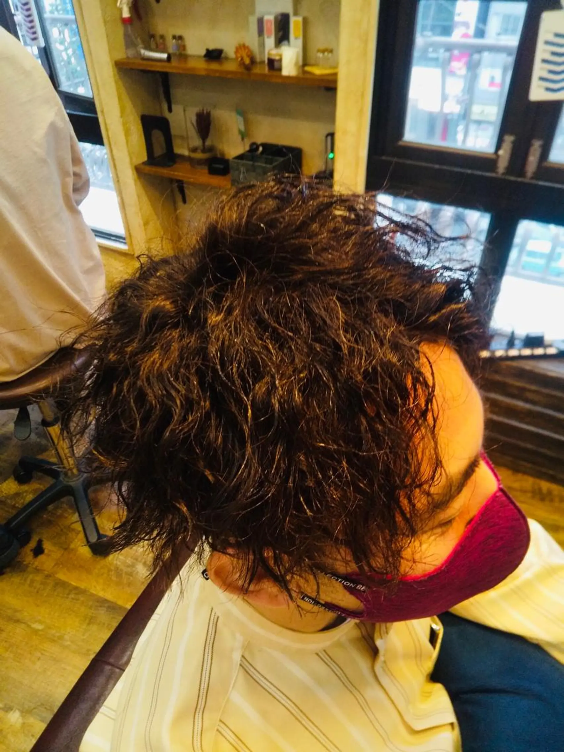 ショート カラー パーマ メンズ カット パーマ ☆1109☆所属・メンズ大歓迎‼︎ ✨seigo✨のヘアスタイル