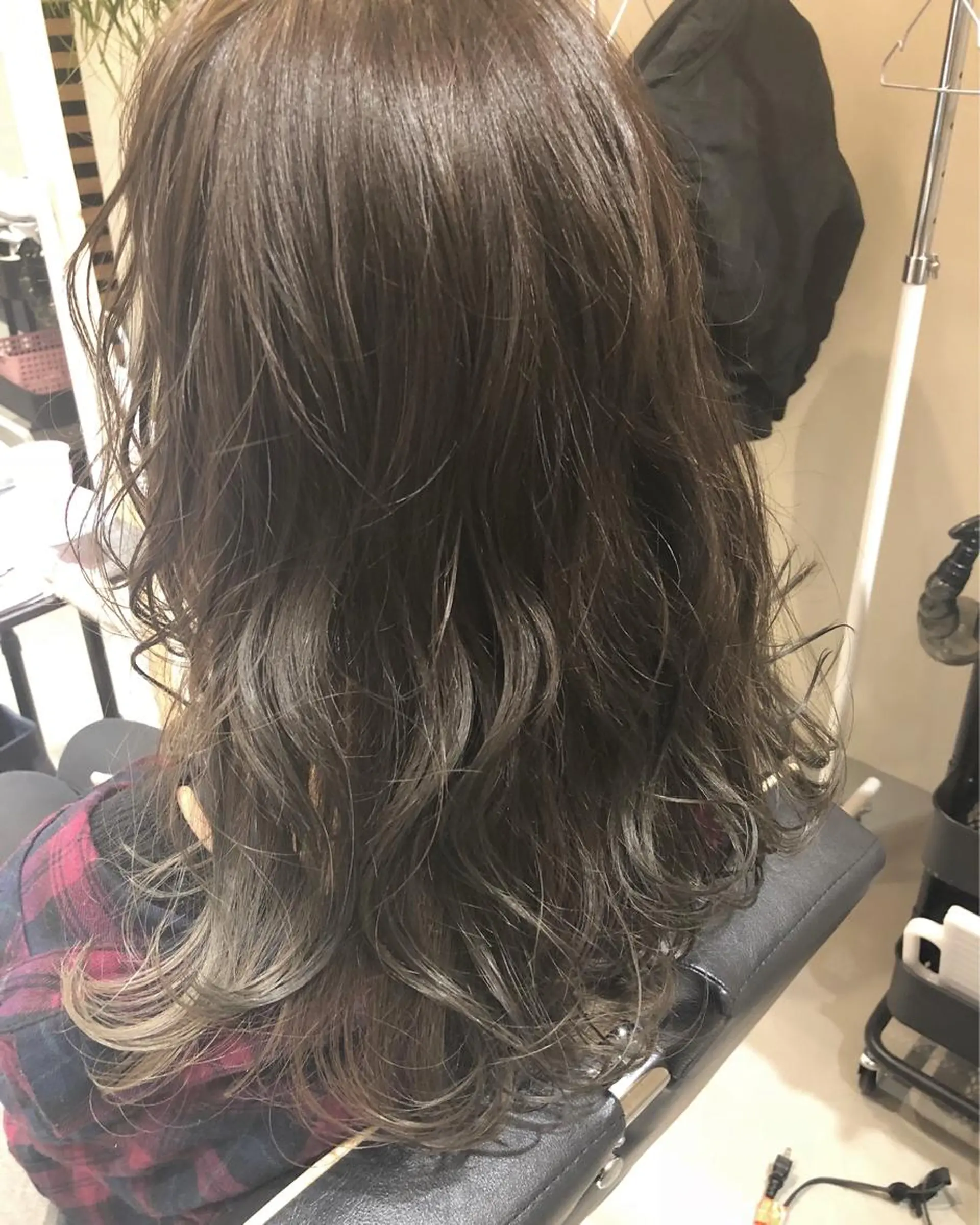 セミロング カラー ヘアカラー 早川 真幸のヘアスタイル