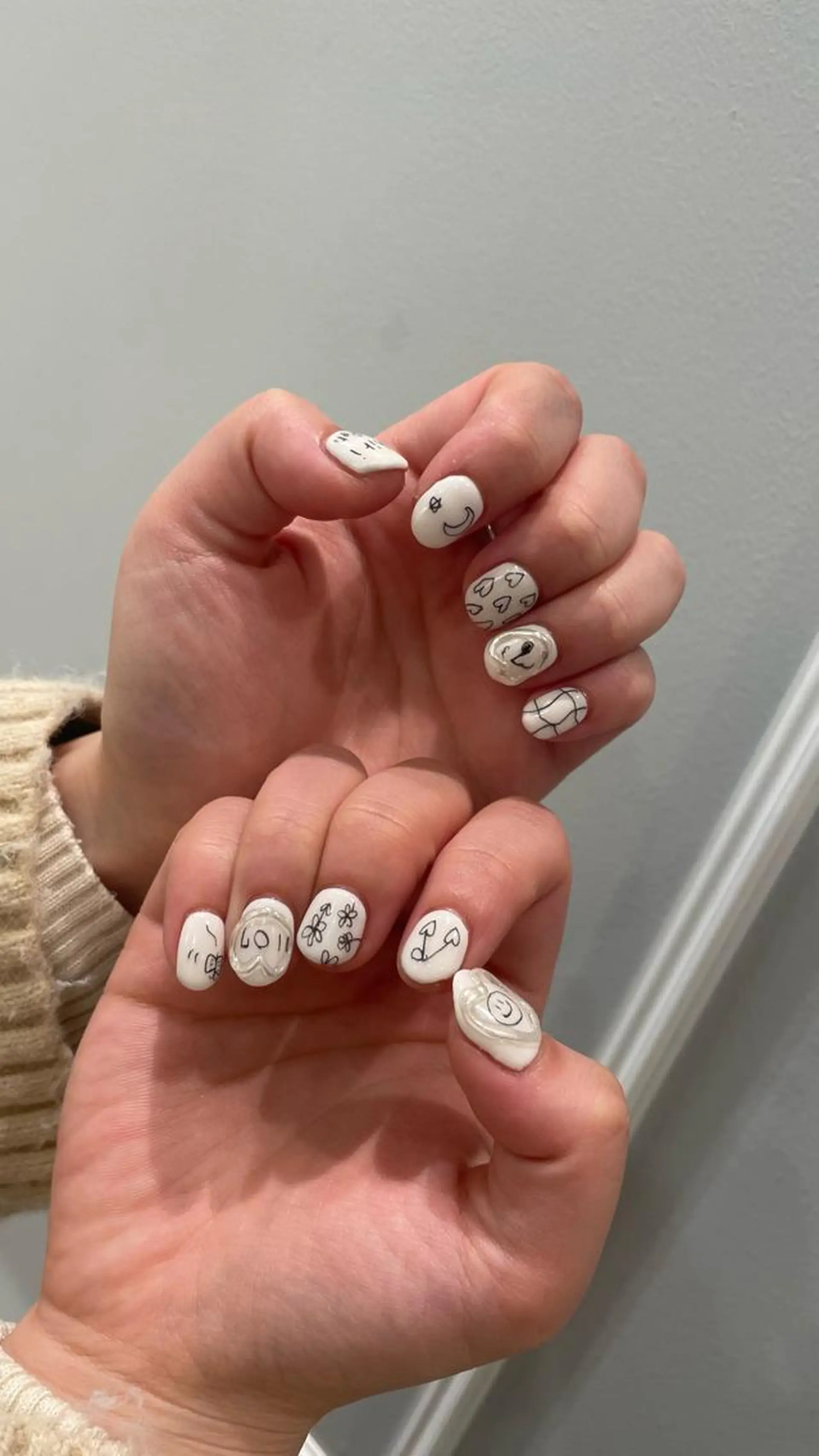 ネイル 細矢 咲花のネイルデザイン