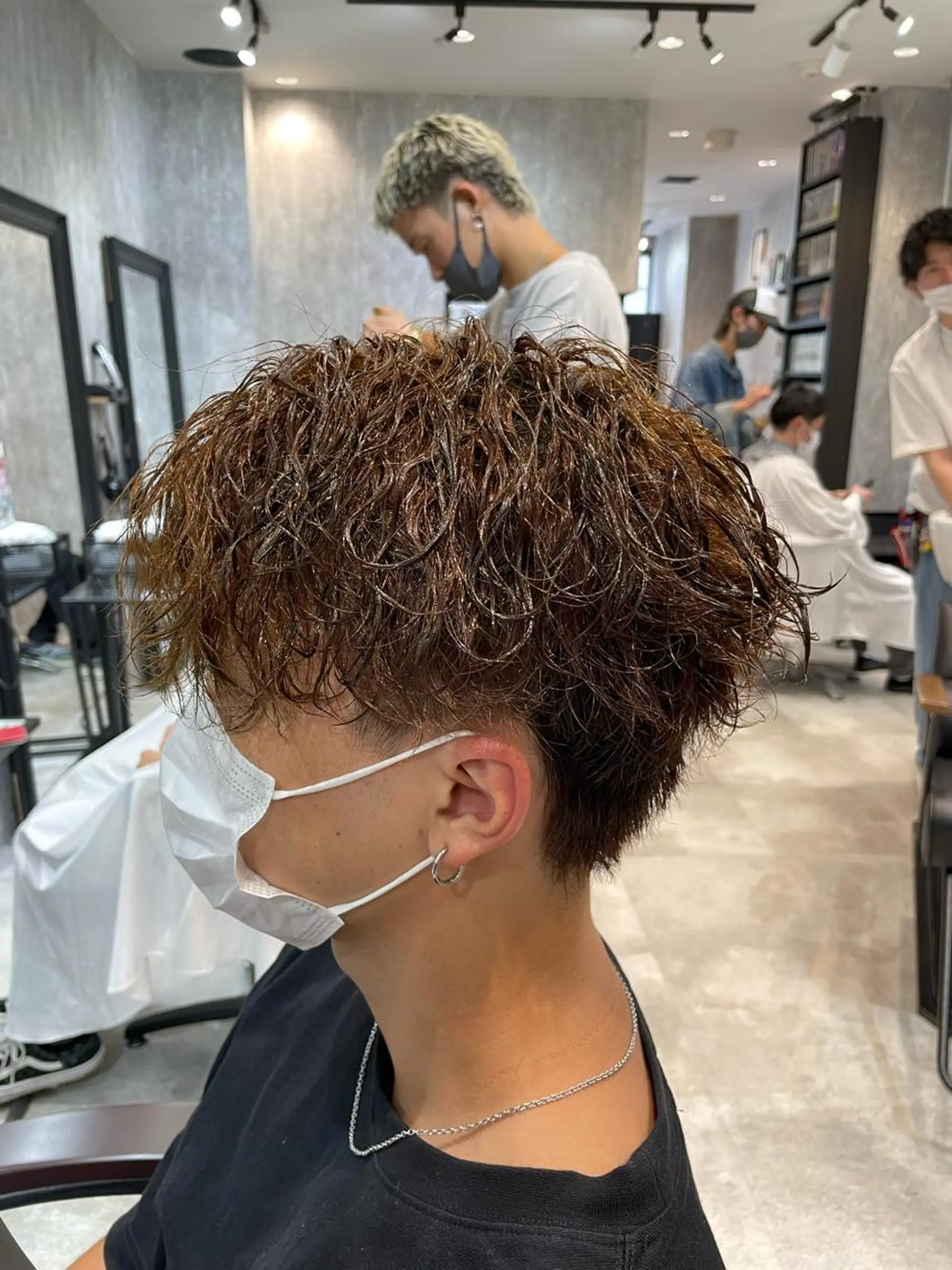 パーマ メンズ メンズブリーチ メンズパーマ ✨メンズ特化✨鈴木 遼太のヘアスタイル