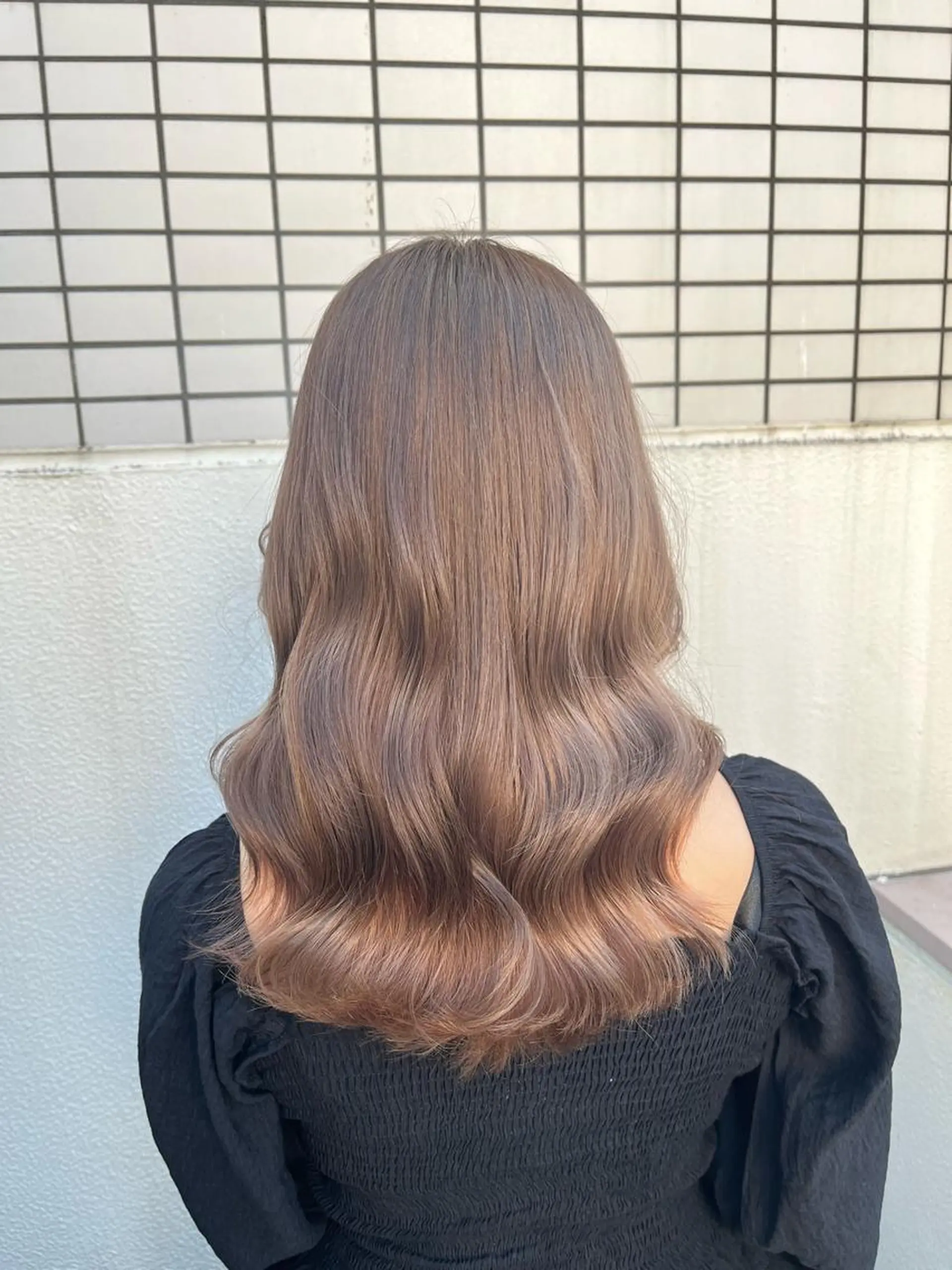 ミディアム カラー IS所属・横浜美容室/透明感 カラー/レイヤーのヘアスタイル