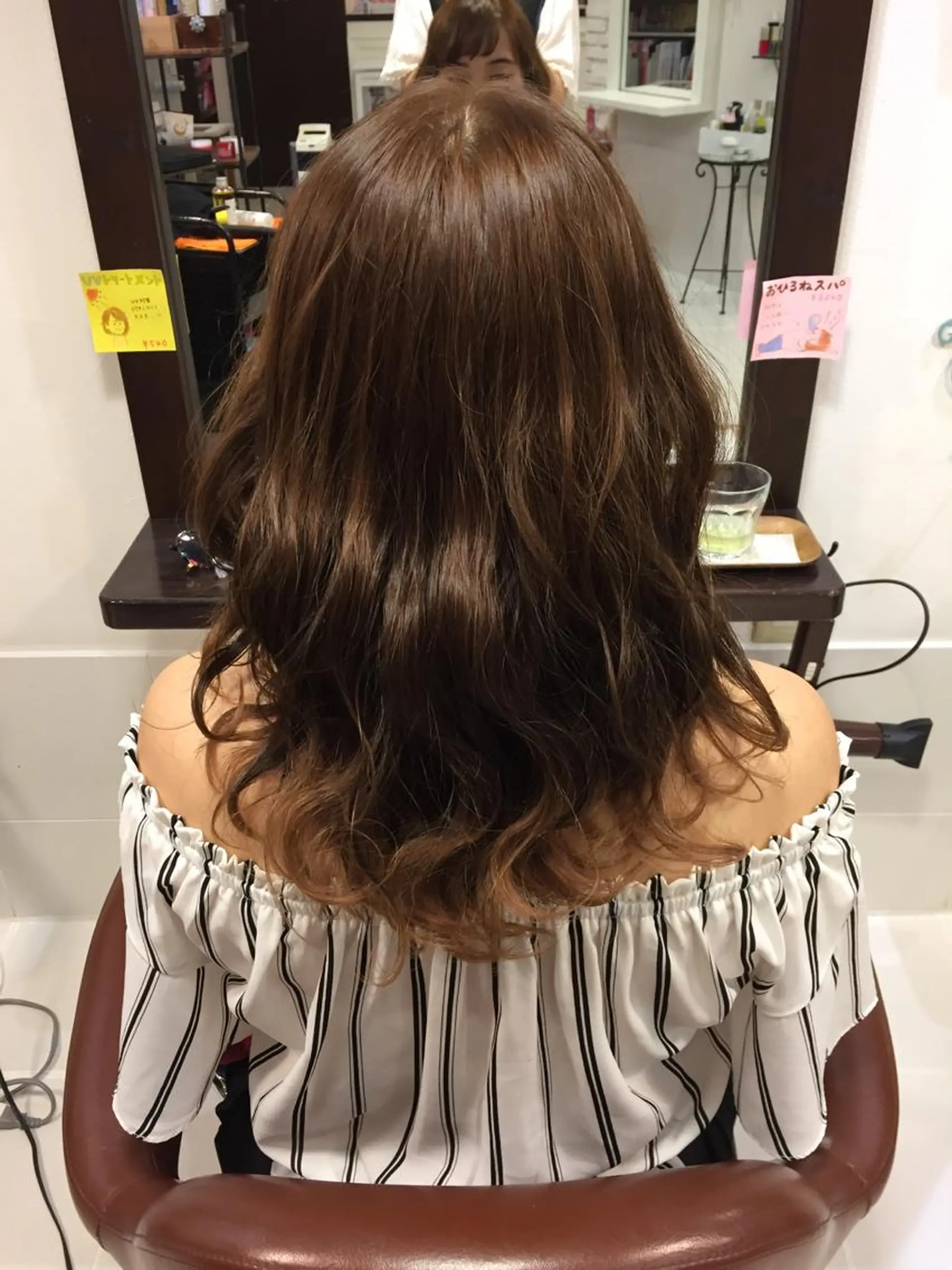 ロング カラー グラデーションカラー N°+aero 🦔近藤　のぞみ🦔のヘアスタイル