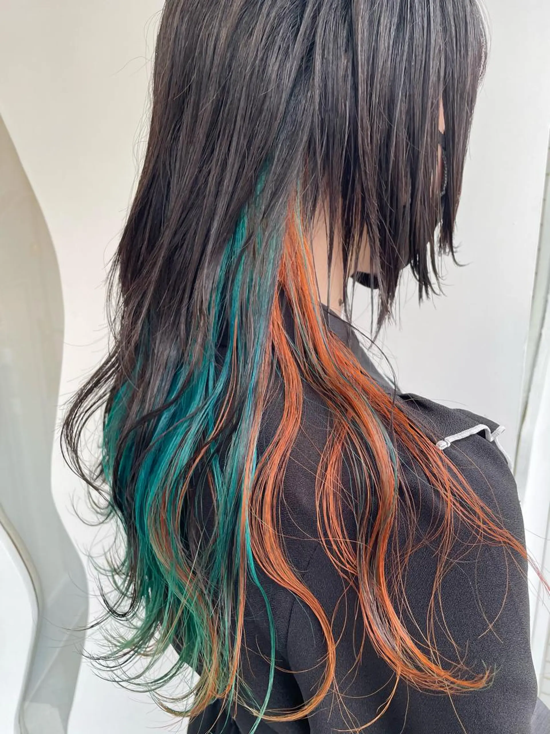 ロング 顔まわりレイヤー レイヤーカット ウルフカット 🐺高椋 海/ウルフ/レイヤーのヘアスタイル