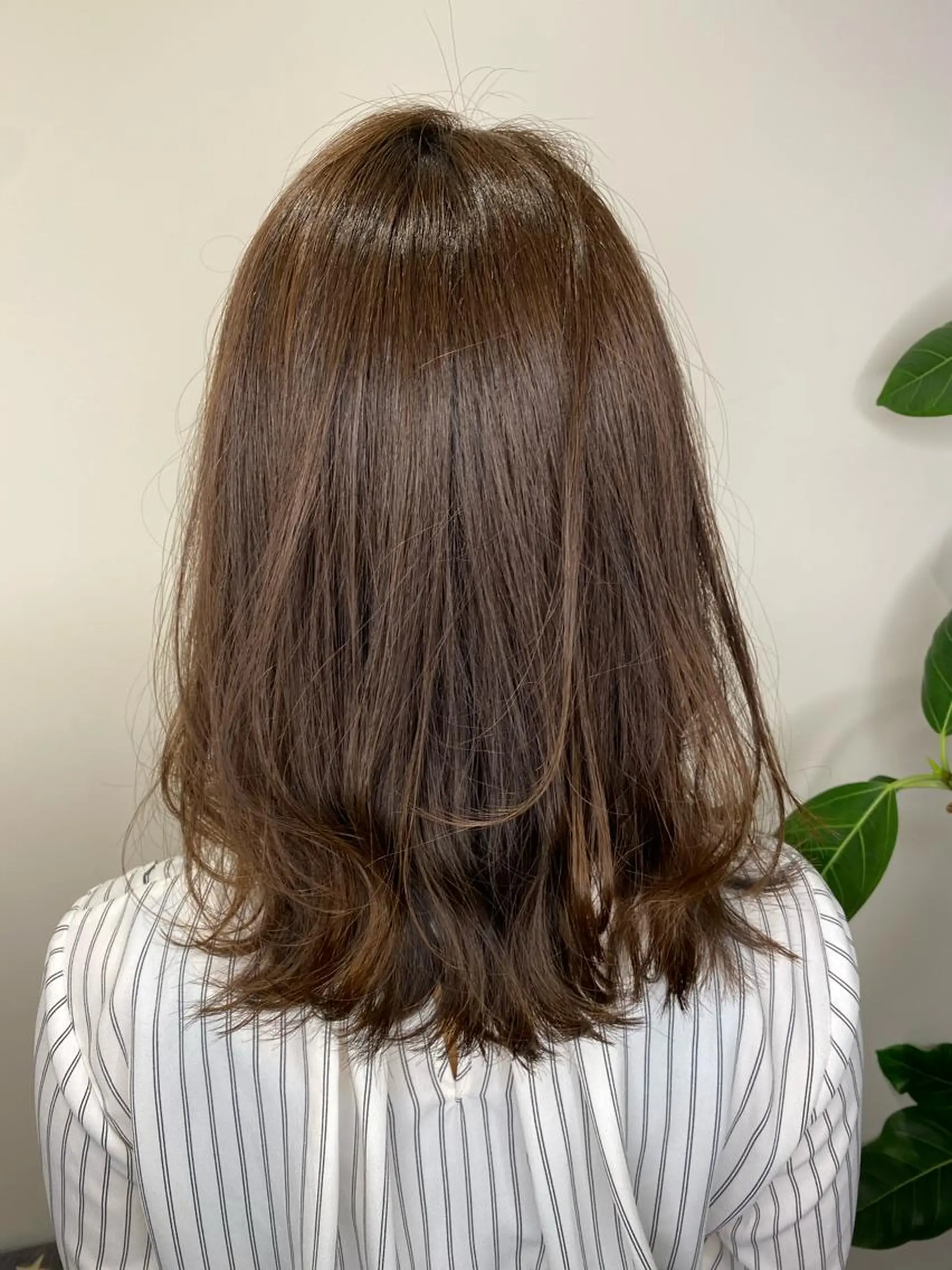 ミディアム ヘアカラー トリートメント 🇰🇷韓国レイヤー 錦糸町【北山謙三】のヘアスタイル