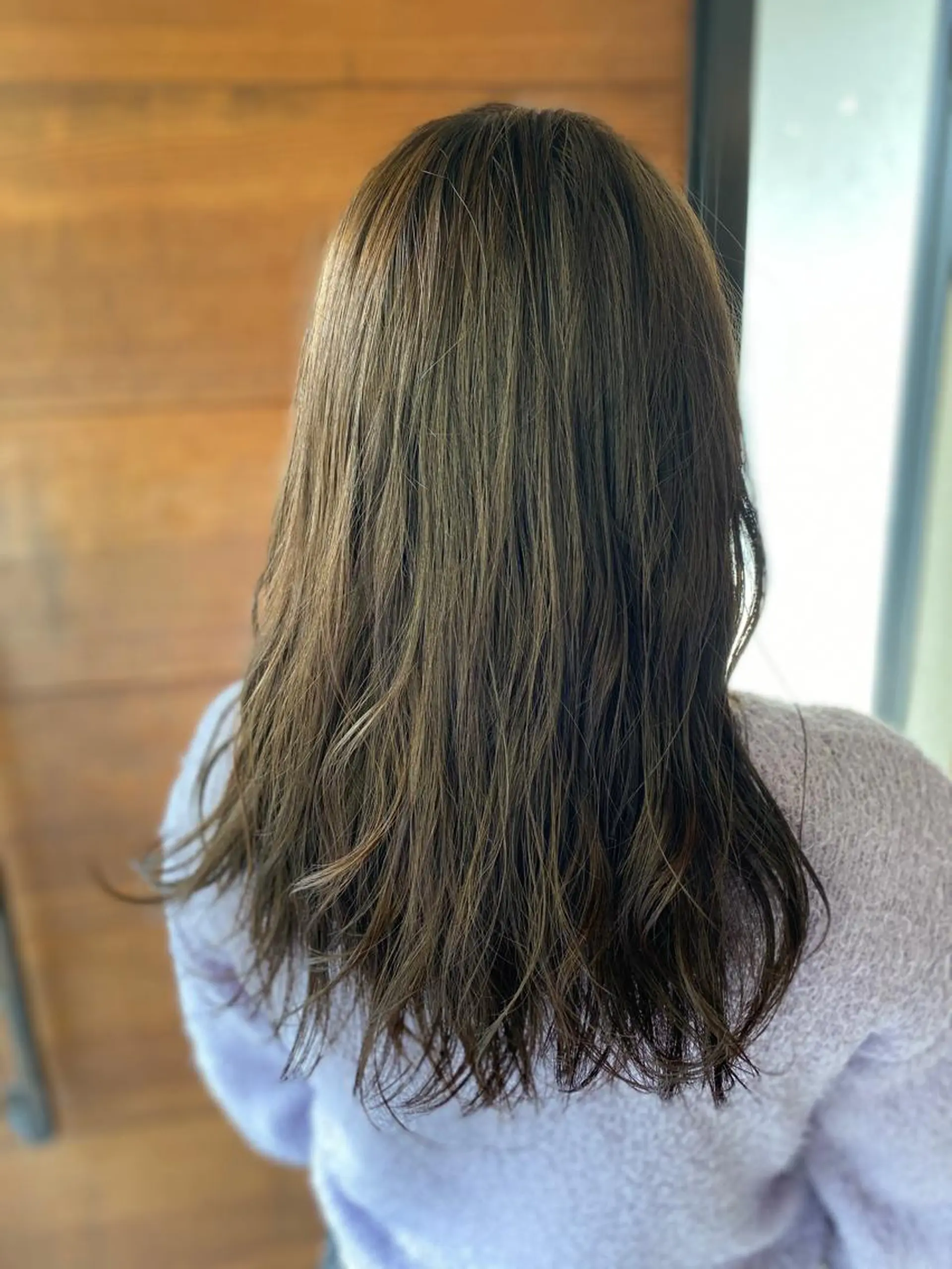 ロング カラー ヘアカラー トリートメント IORI #韓国ヘア#髪質改善のヘアスタイル