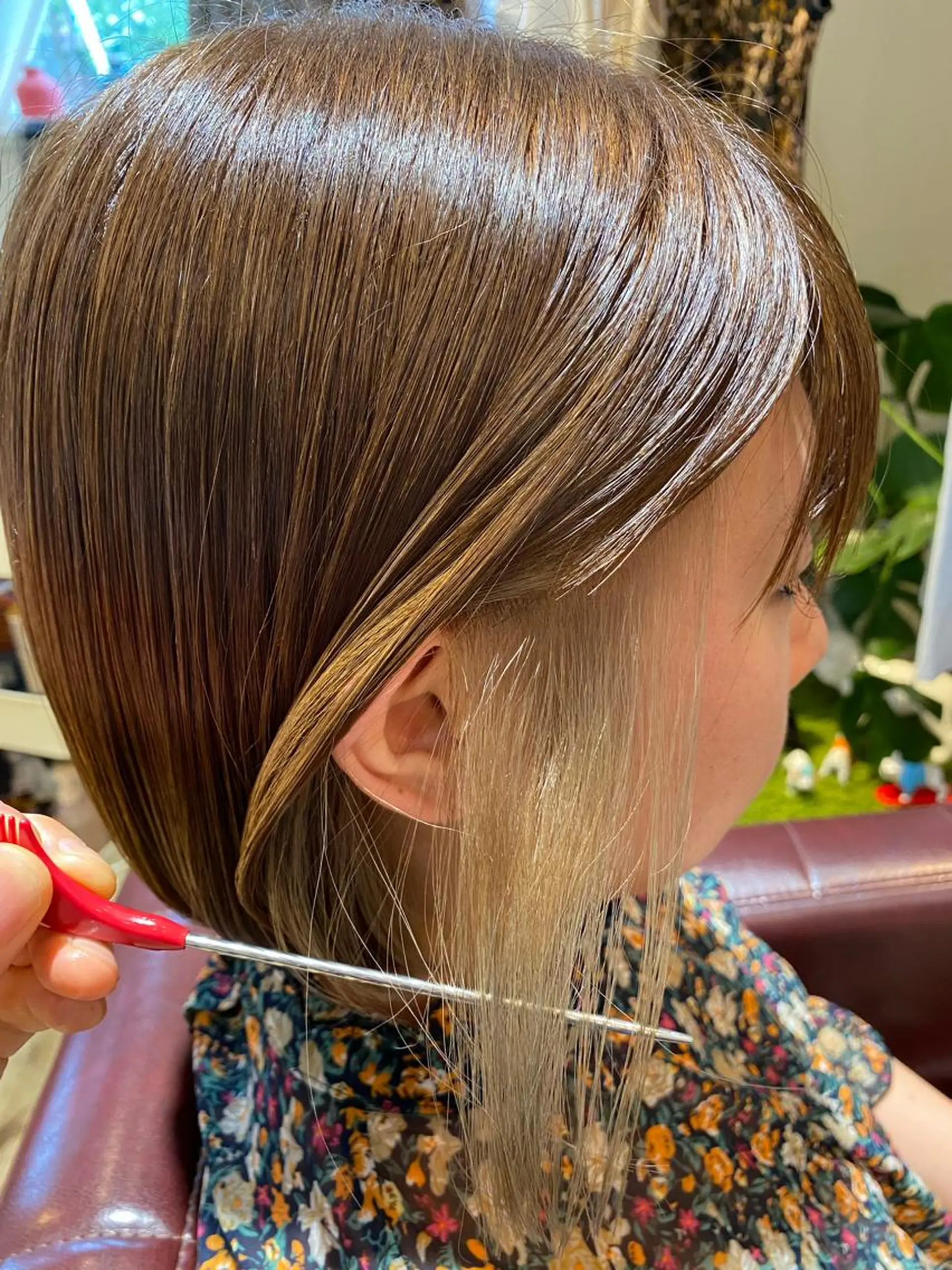 ショート カット ヘアカラー トリートメント ICON所属・艶美髪マスター 店長✂︎YUKKEのヘアスタイル