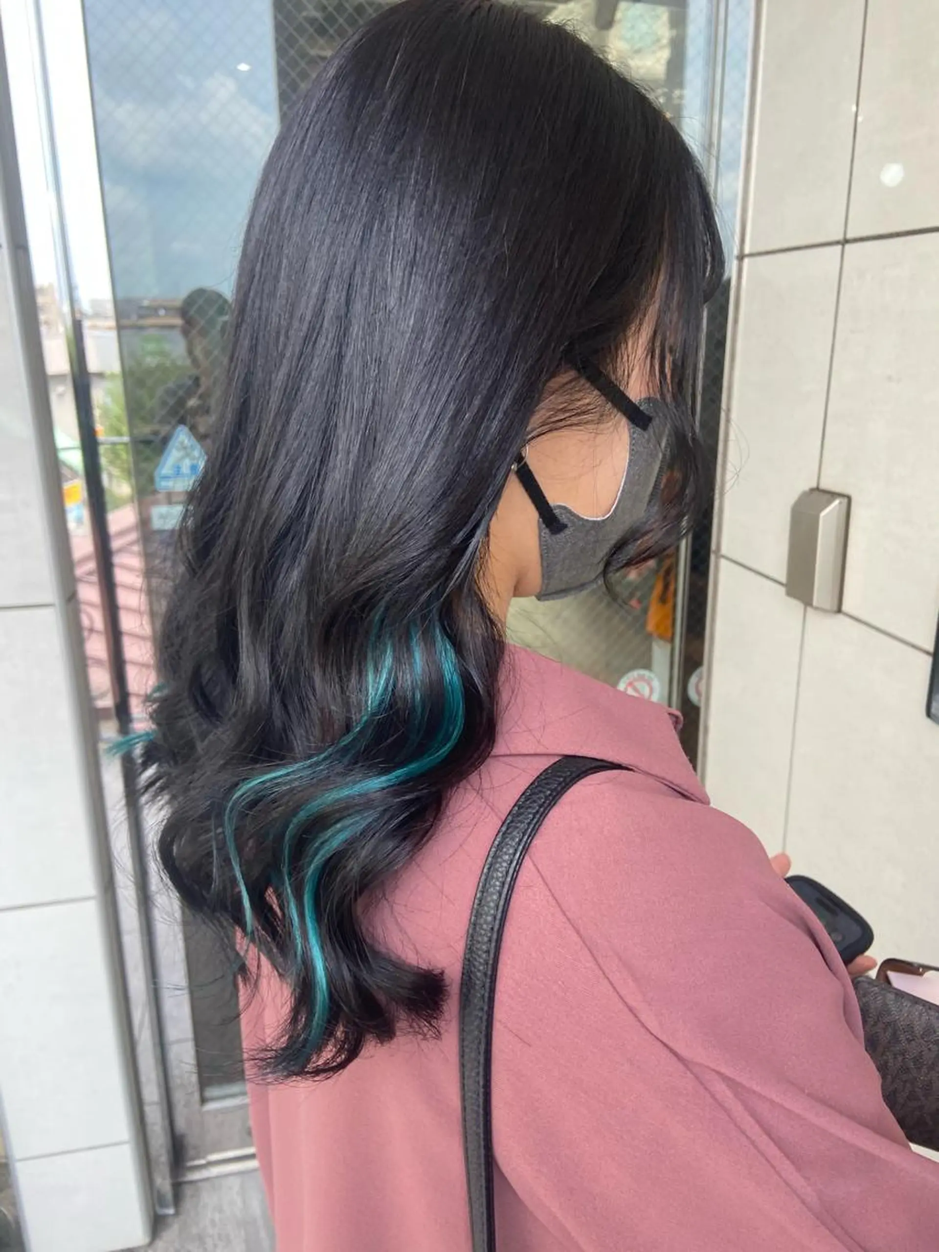 ロング カラー エクステ 🧸プルエクステ❤︎ ネイルKAO🧸のヘアスタイル