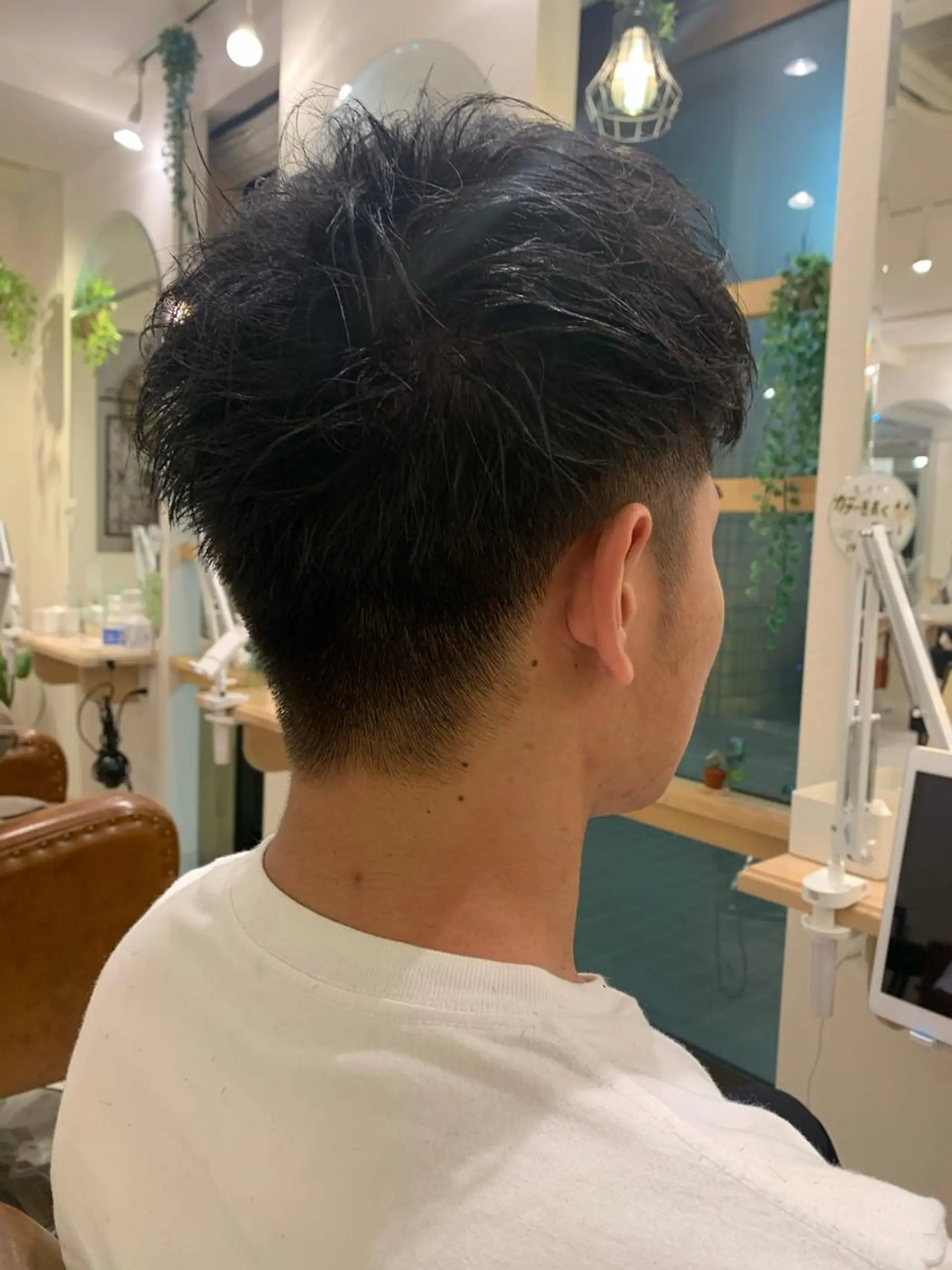 ショート メンズ 刈り上げ カット 村山 かほのヘアスタイル