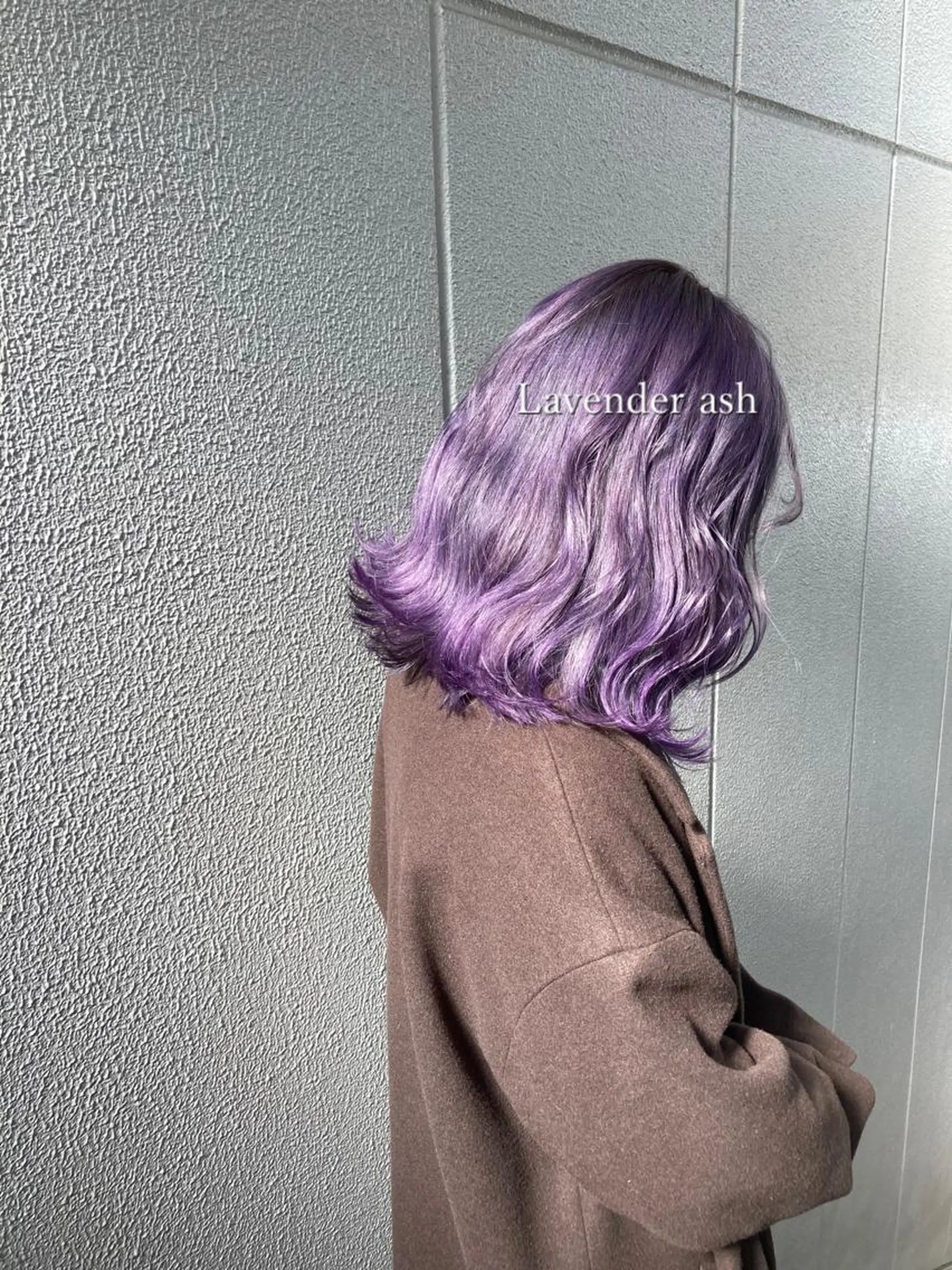 ミディアム ヘアカラー 平野 朋未のヘアスタイル