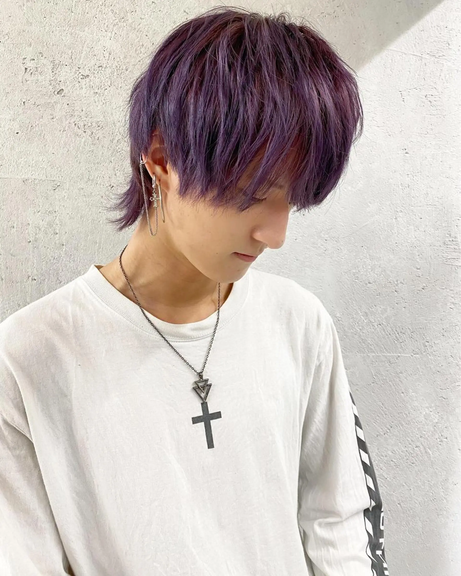 ショート カラー ヘアアレンジ メンズ 【池袋/スパイキー ショート】ⓝⓘⓜⓤのヘアスタイル