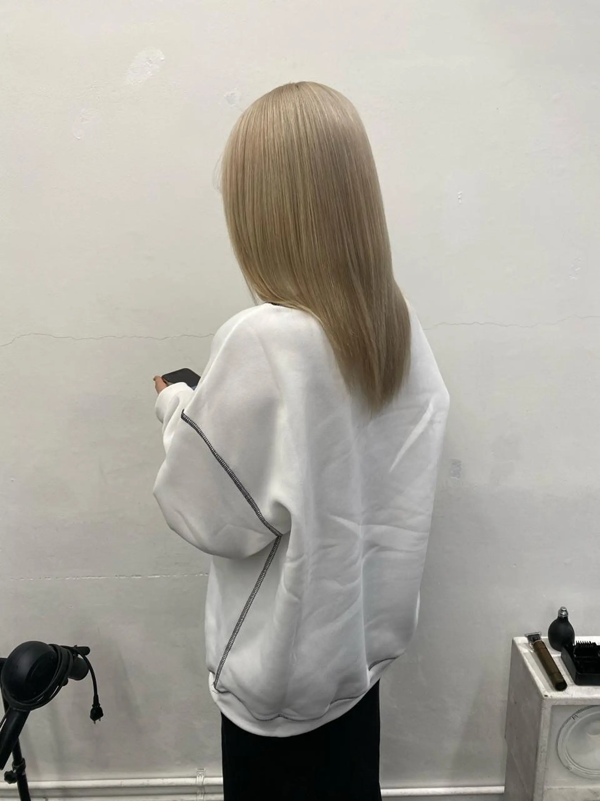 ロング カラー パーマ ヘアアレンジ メンズ カット ヘアカラー トリートメント nico TOKYO 渋谷所属・ブリーチ　ハイトーン 特化🌈フジタハルキのヘアスタイル