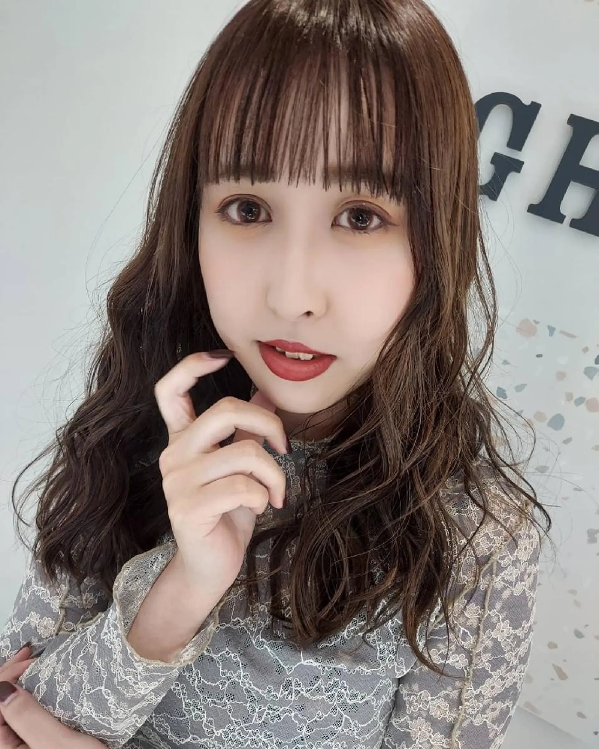 ロング カラー グレージュ アイスグレージュ grow上野御徒町【グロウ】所属・ブリーチ・ハイトーン 特化🎉内山のヘアスタイル