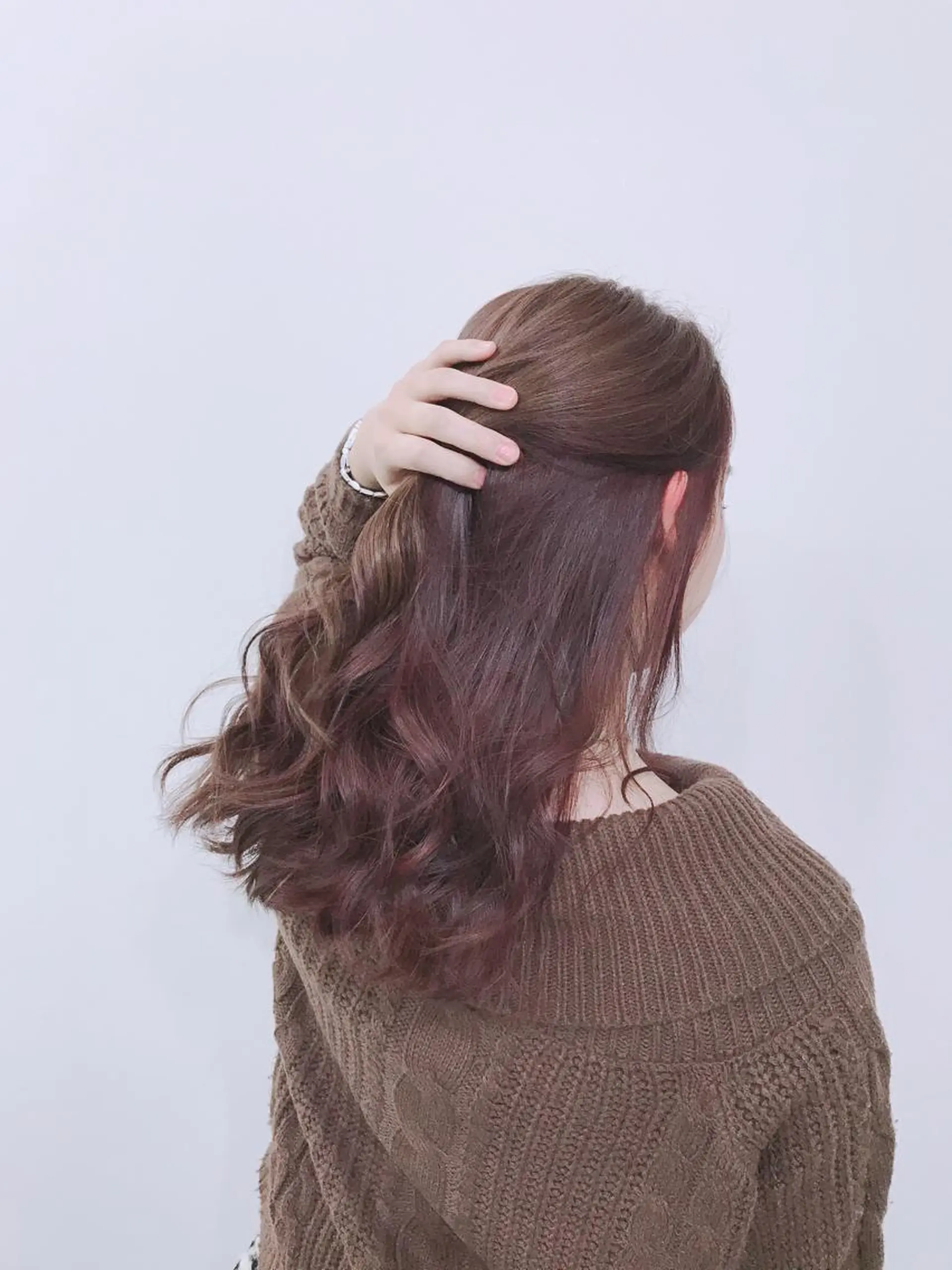 ロング カラー ベージュカラー インナーカラー ラベンダーカラー ピンクカラー ピンクベージュ 相武台ショート特化 💐川崎希💐のヘアスタイル