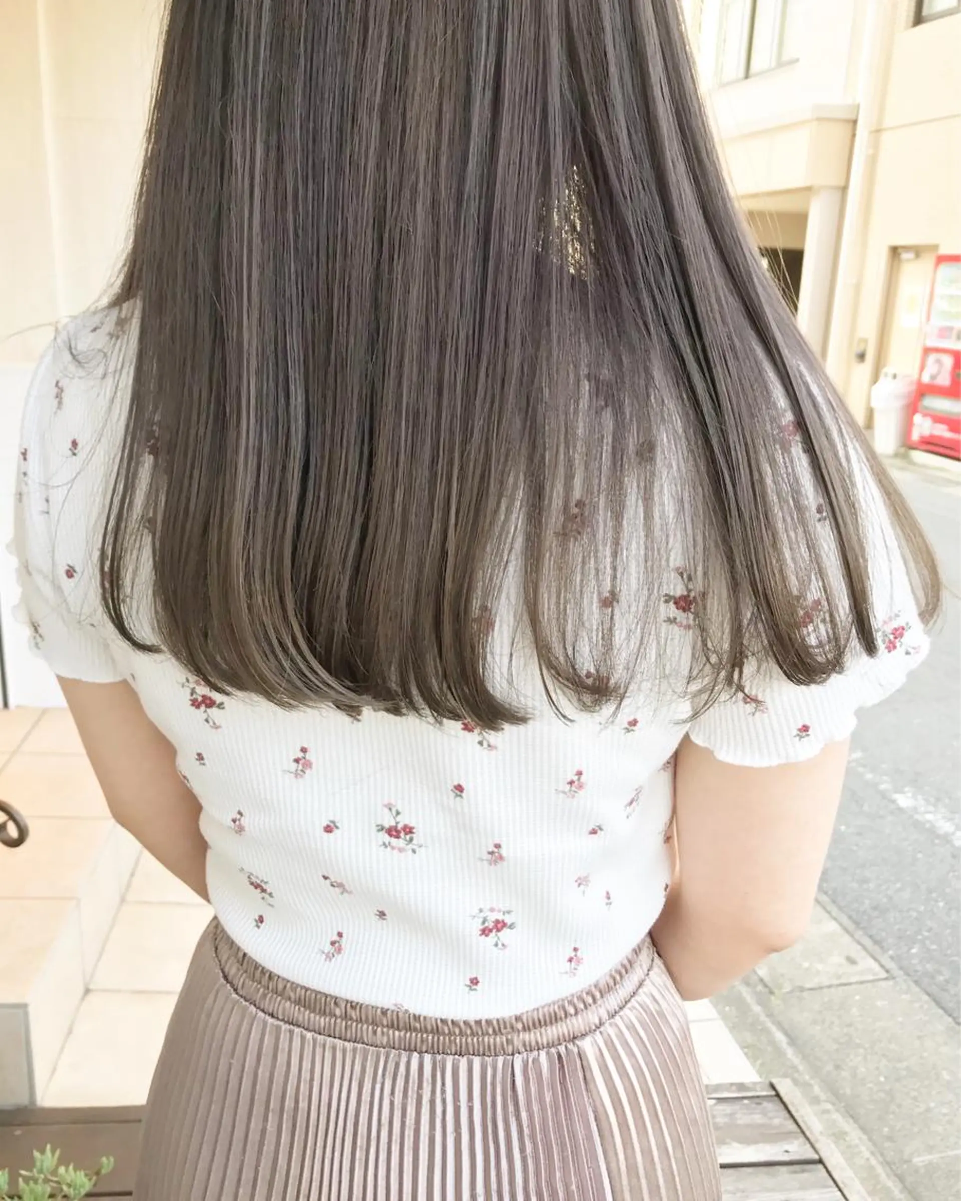 ロング ロング カット ヘアカラー トリートメント Musiiik hairのヘアスタイル