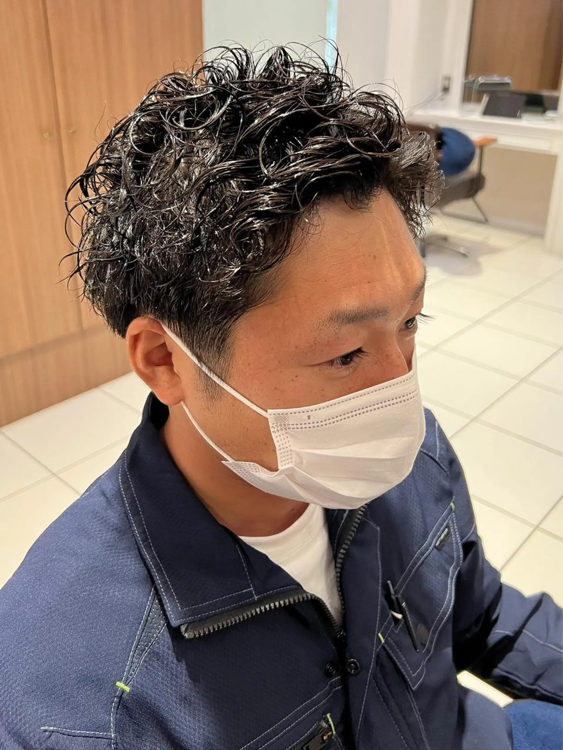 メンズ ハルキ/ 髪質改善のヘアスタイル