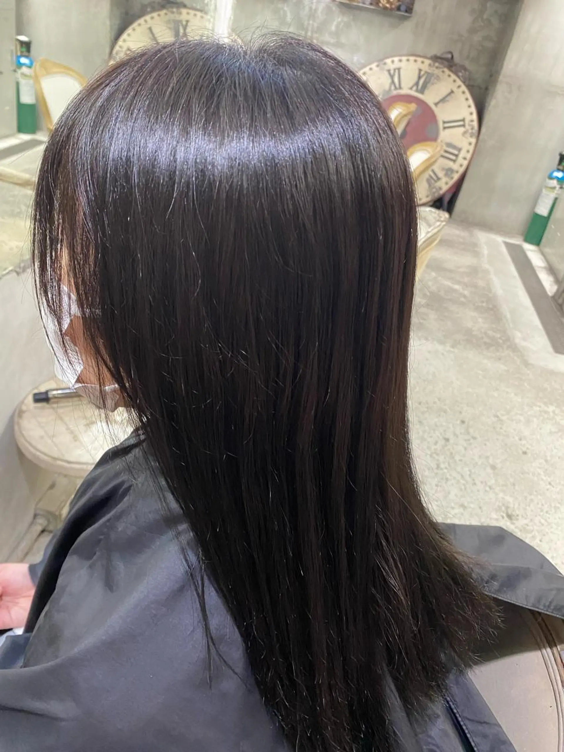 ミディアム カラー アッシュ お任せヘア☘️☘️ 及川渚のヘアスタイル