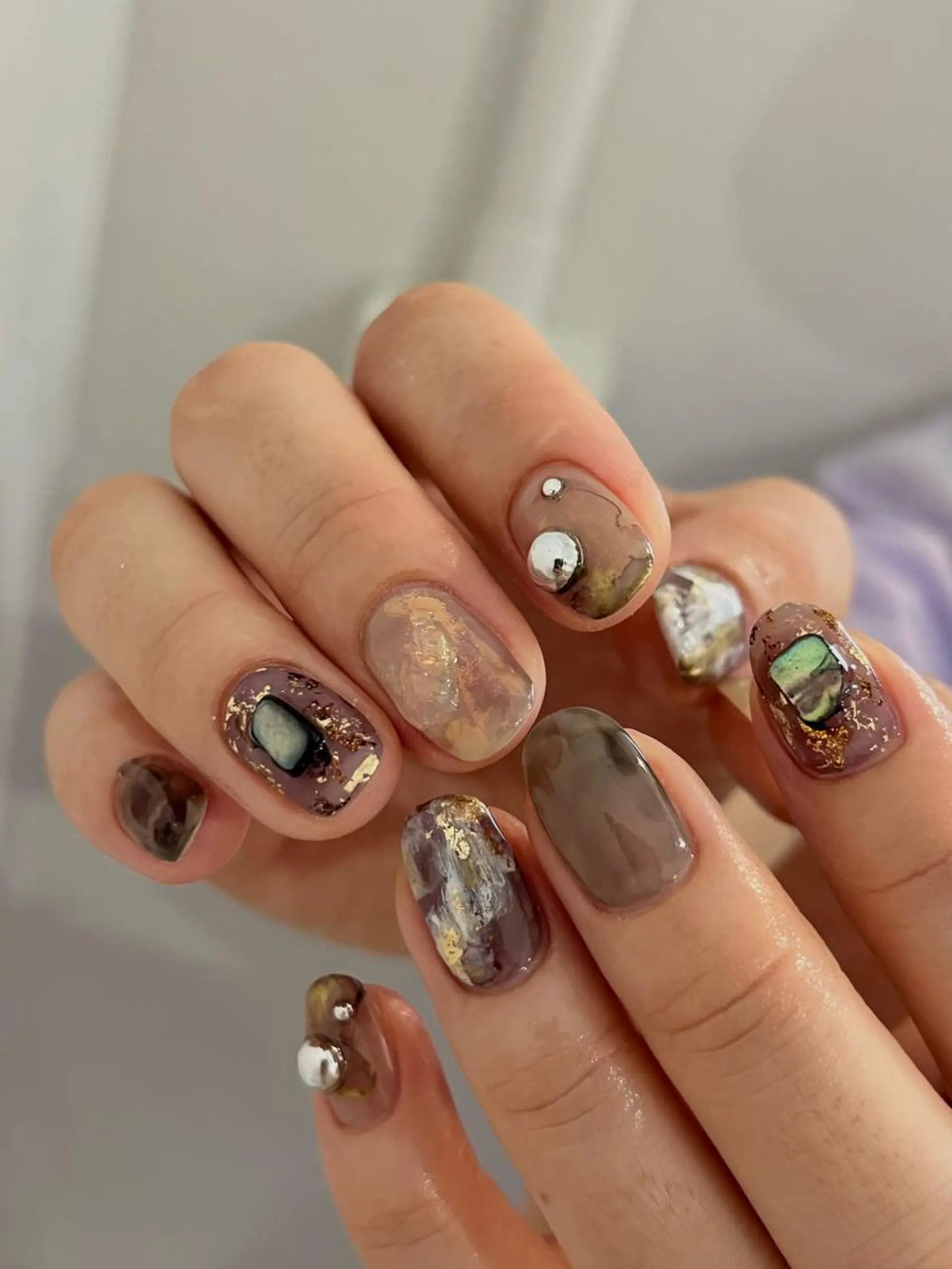 ネイル ハンドネイル LETTER_& SAKIのネイルデザイン