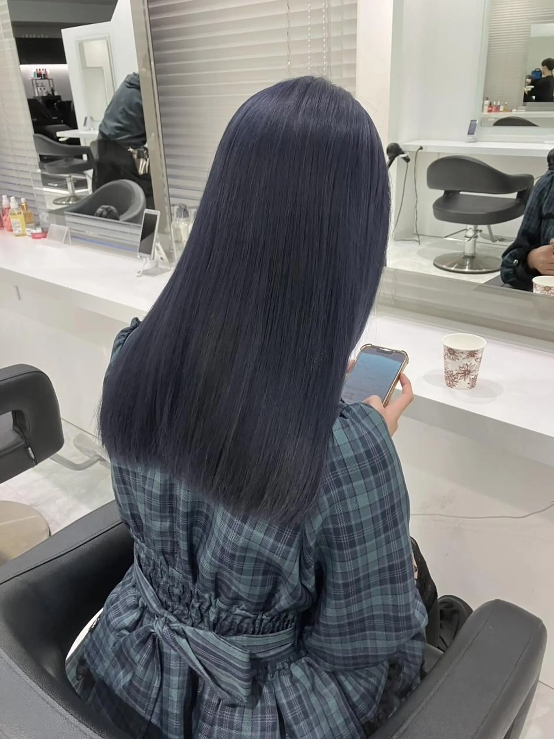 カラー ヘアカラー トリートメント 🤍ྀི透ける寒色 Cocoa🤍ྀིのヘアスタイル