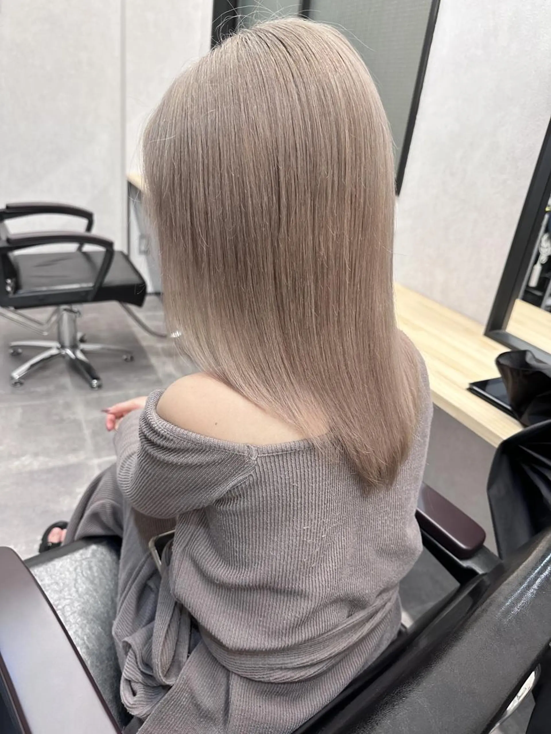 ミディアム カラー ヘアアレンジ 💎lino _by _ACNE💎 🧸のヘアスタイル