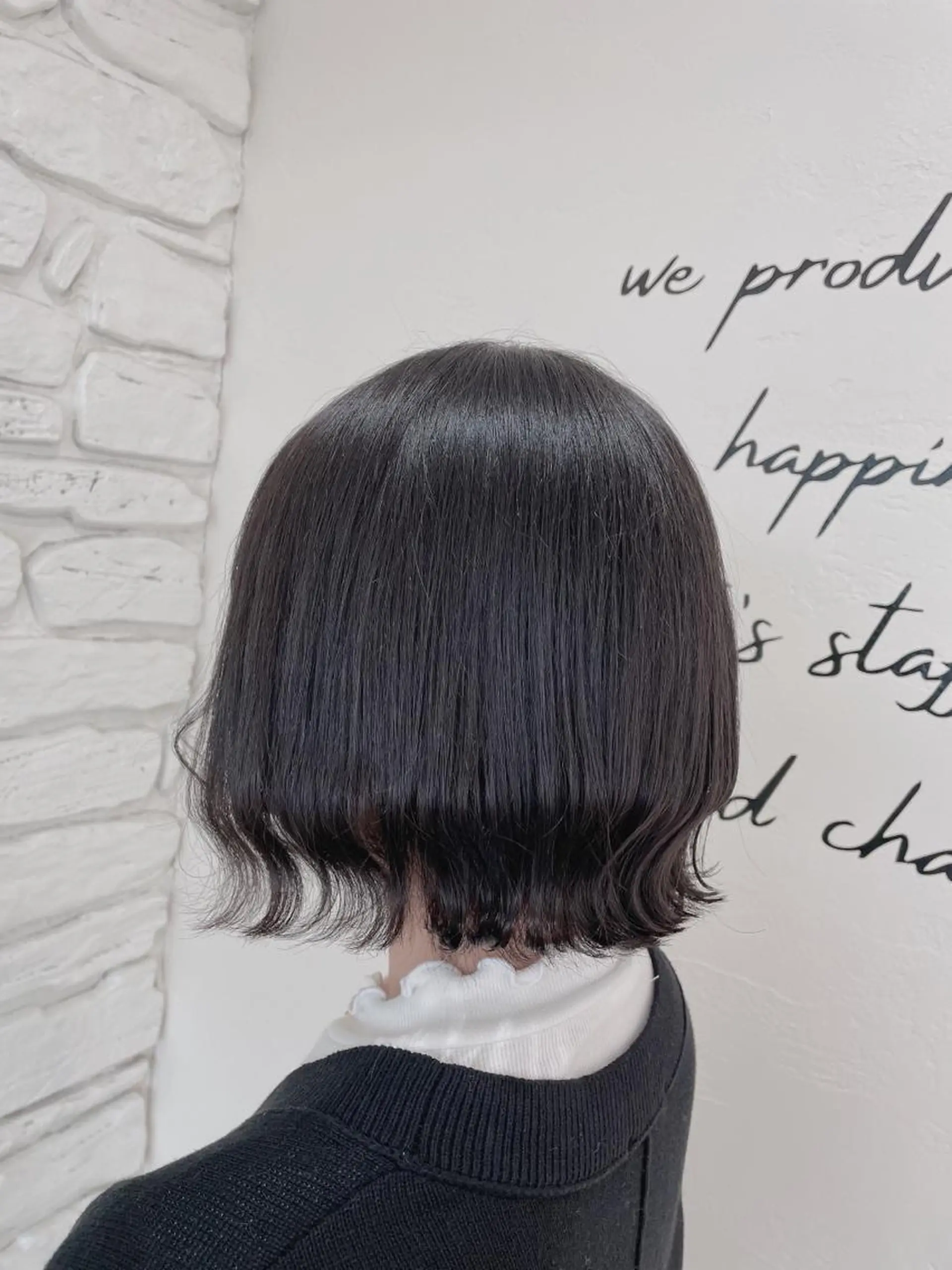 ショート ボブ 加藤 菜々香のヘアスタイル