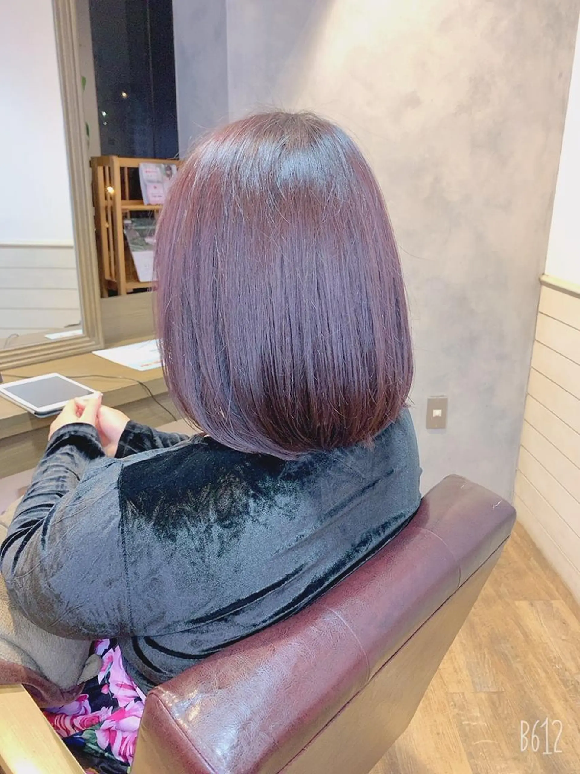 ミディアム カラー ✨️美髪矯正×似合わ せ艶カラー✨藤田透のヘアスタイル