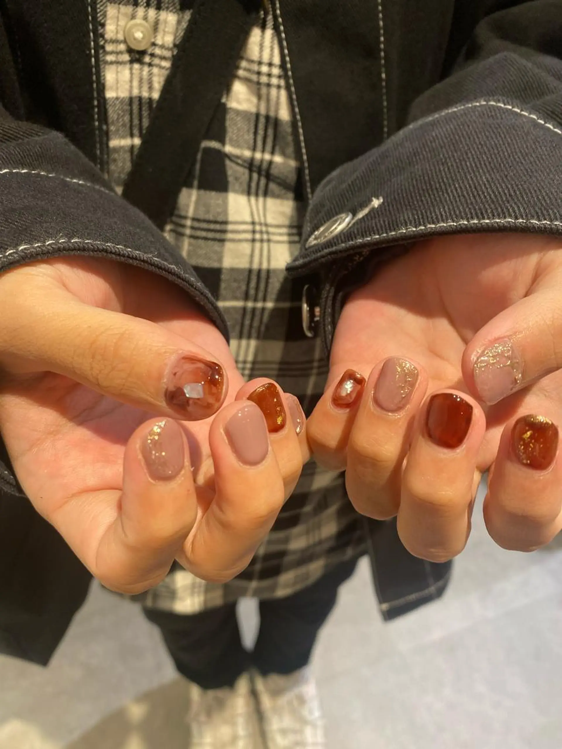 ネイル AO所属・RISAKO 艶髪モテヘア🎀府中のヘアスタイル