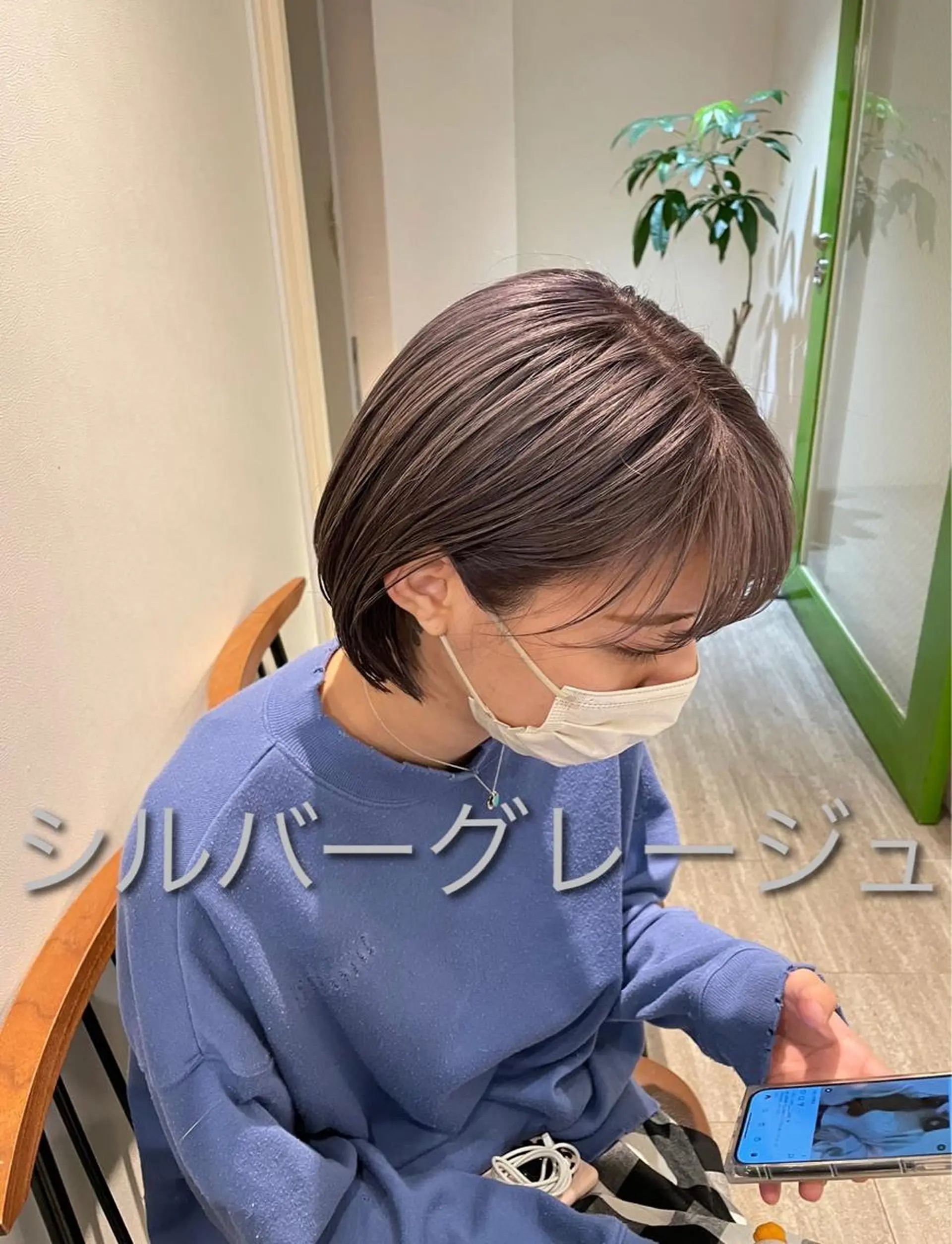 ショート カラー ブリーチ グレージュ シルバー シルバーグレージュ 限定クーポン 💕大量更新ブリーチのヘアスタイル