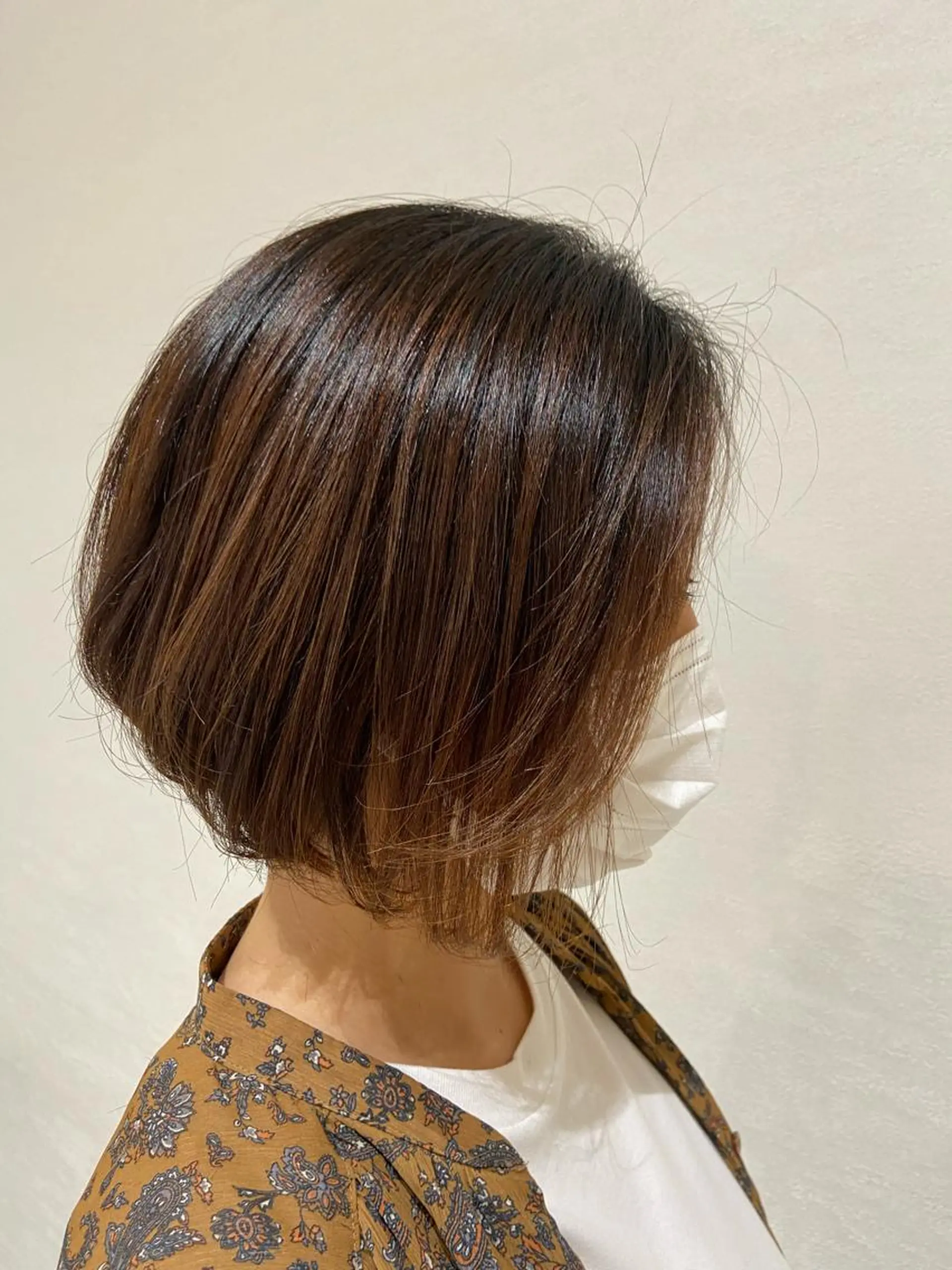 ショート カット ヘアカラー 横田 まおのヘアスタイル