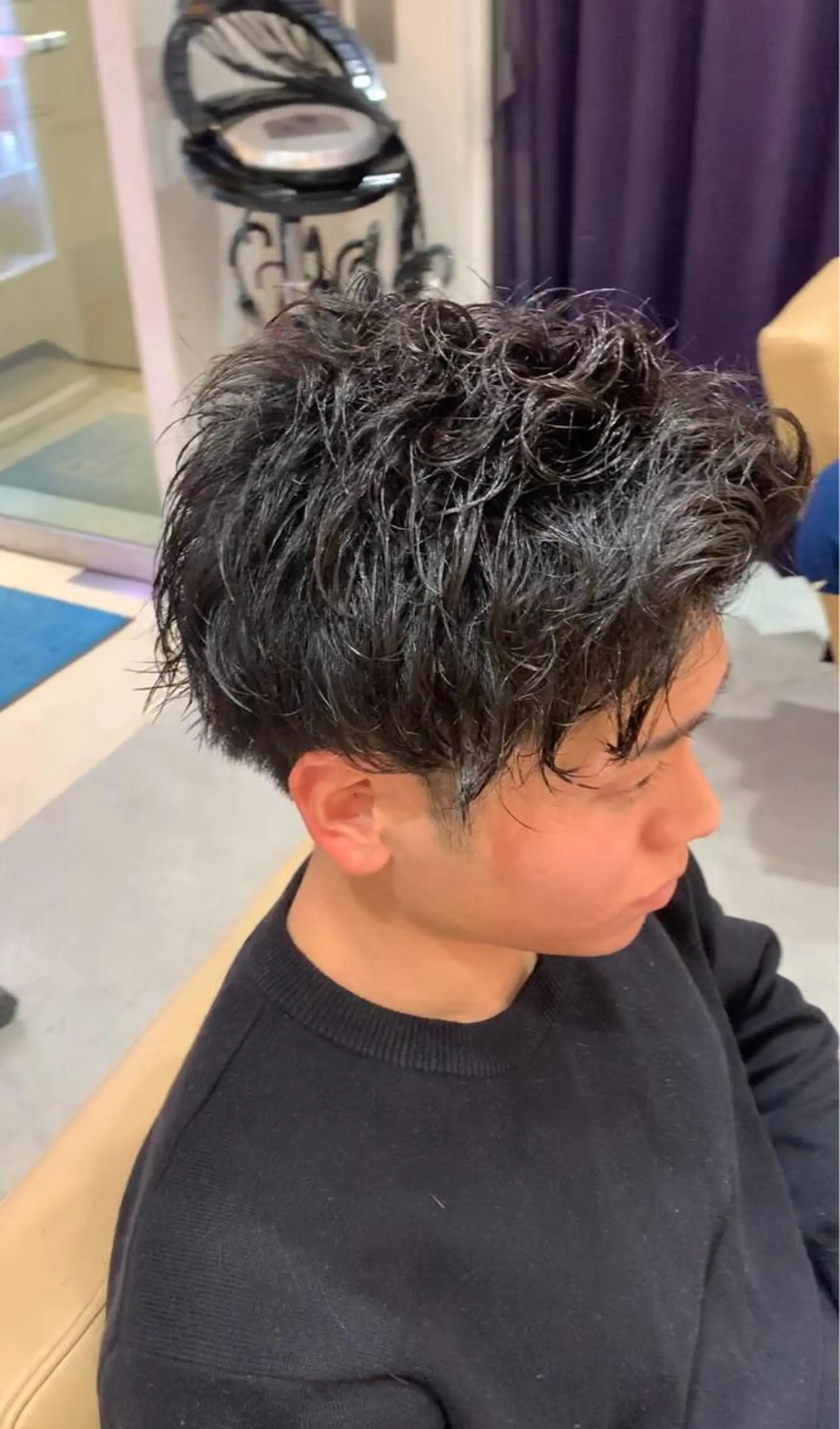 パーマ メンズ メンズパーマ hair&make NOISM -eha-所属・メンズ特化美容師/ 新井　洸太のヘアスタイル