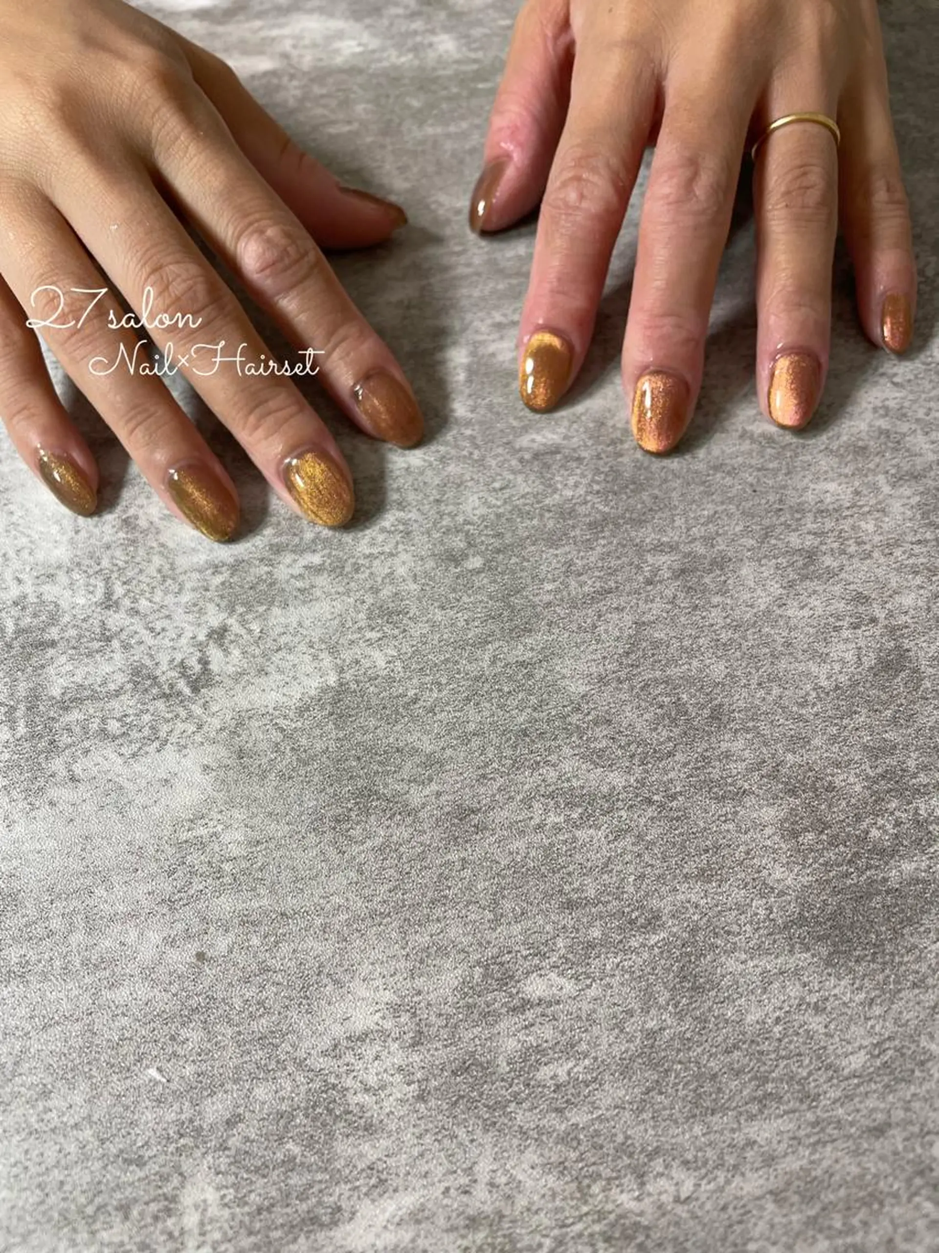 ネイル マグネットネイル 27salon yuinaのネイルデザイン