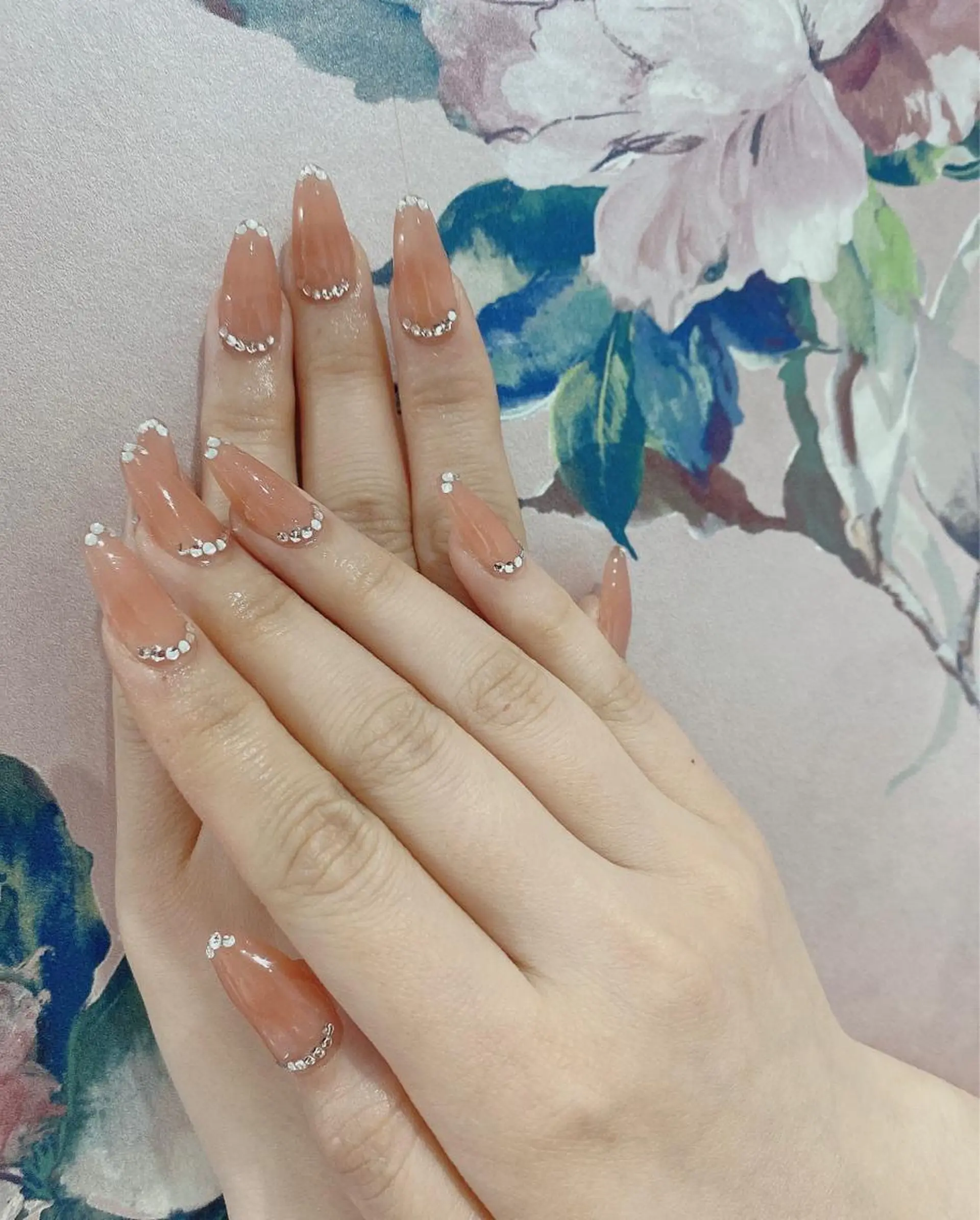 ミディアム ハンドネイル JNA認定講師🌸 RIEのネイルデザイン