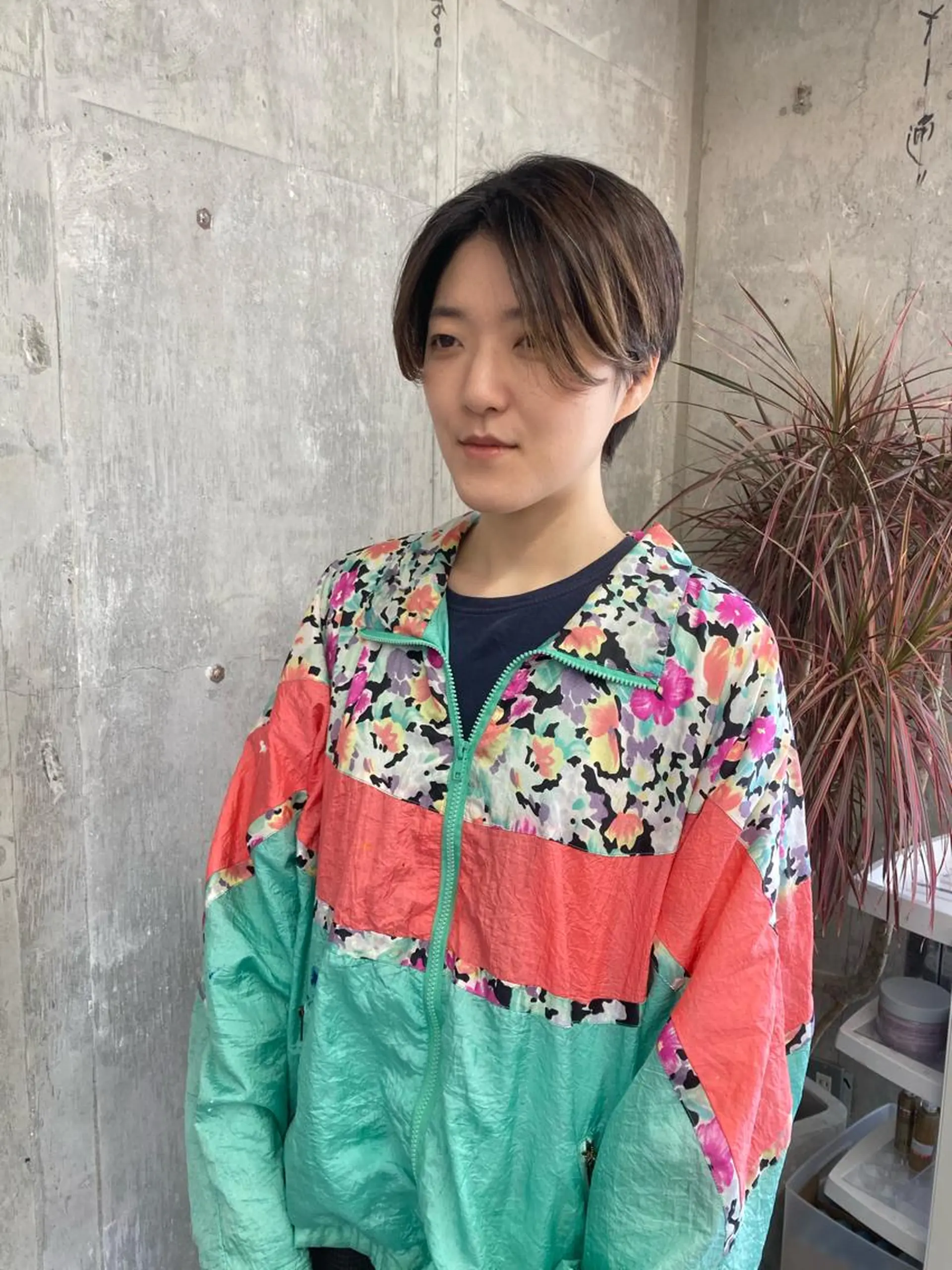 ショート カラー ハイライトカラー ハイライト 小木曽智美 /ボブ/ショートのヘアスタイル