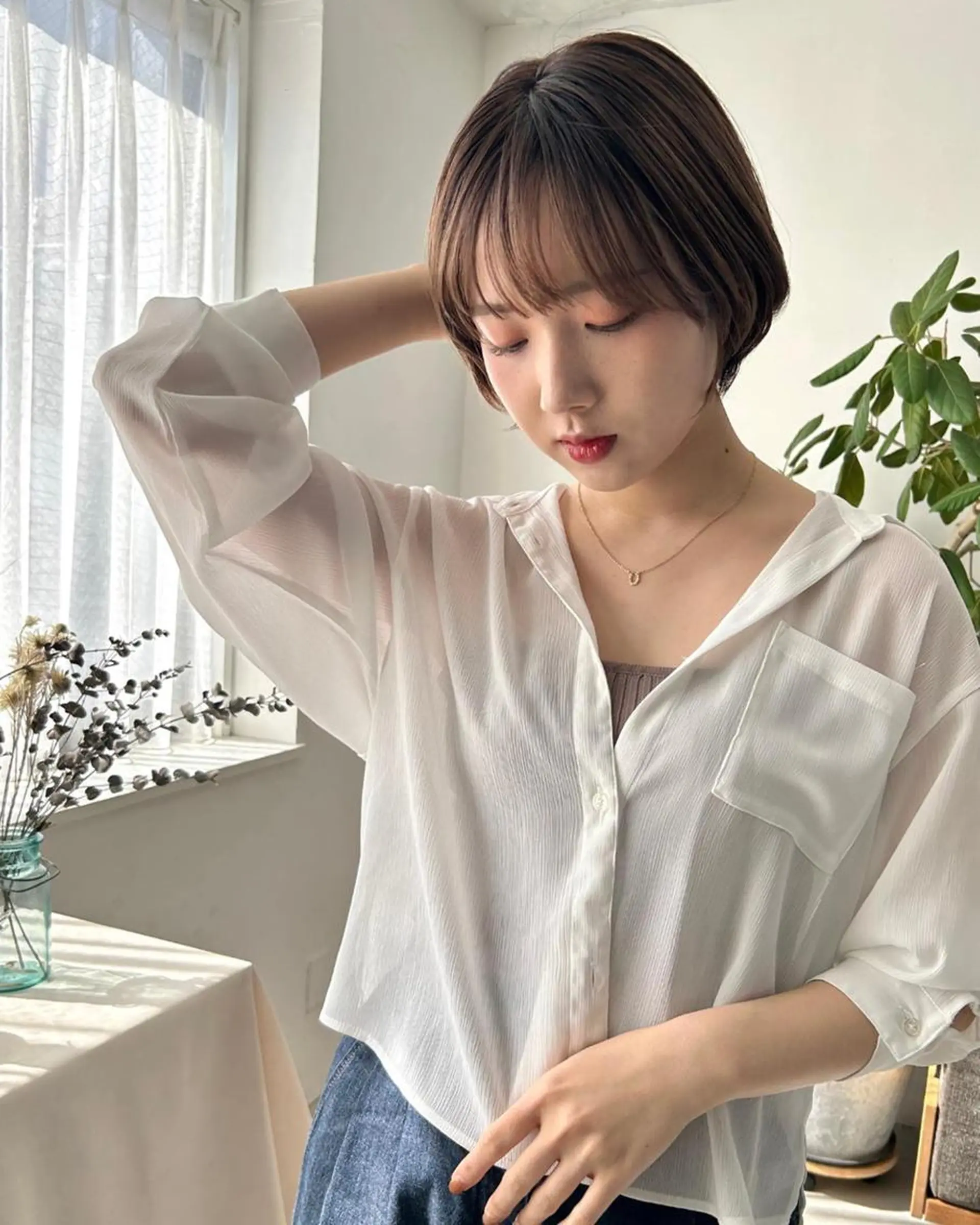 ショート 河原 亮のヘアスタイル