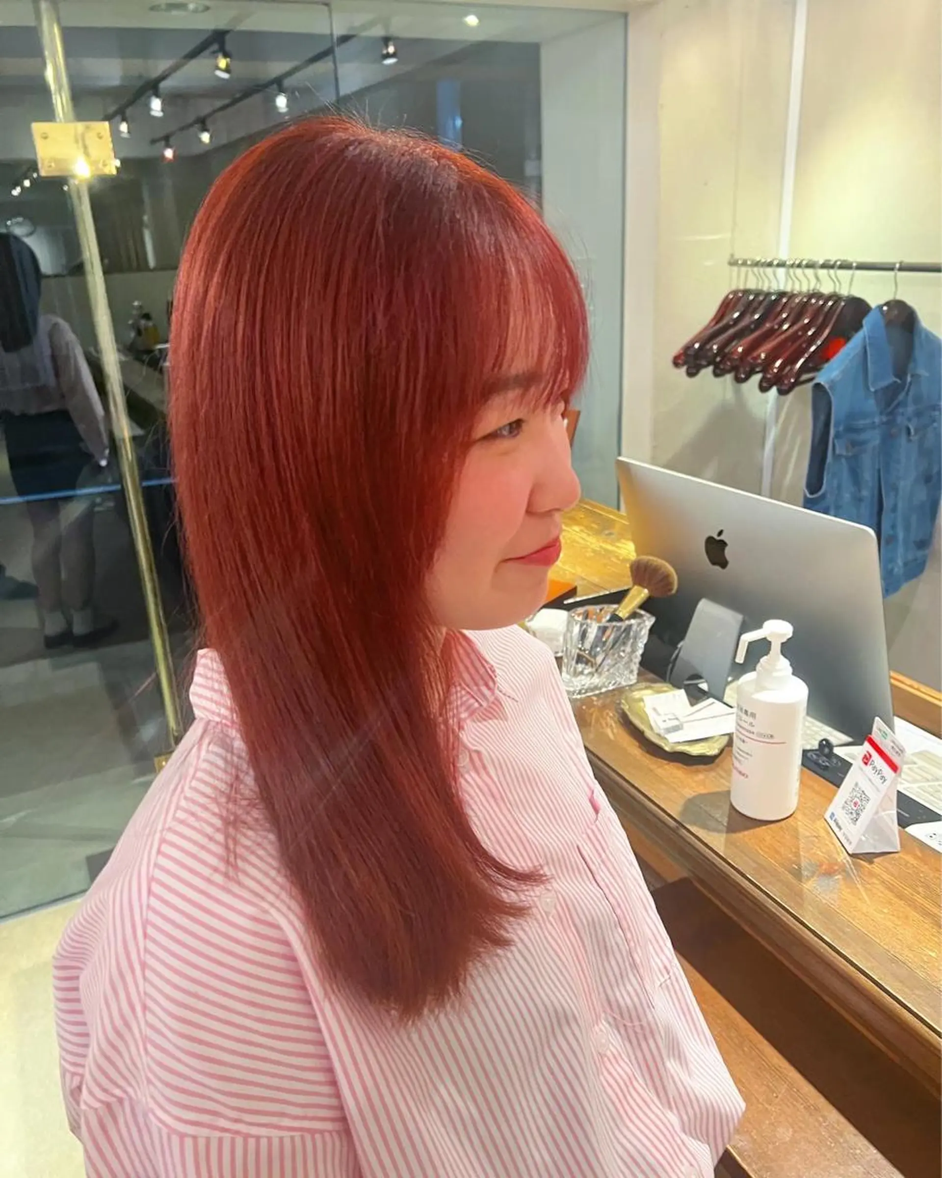 セミロング レイヤー/ボブパーマ /垢抜け/タクミのヘアスタイル