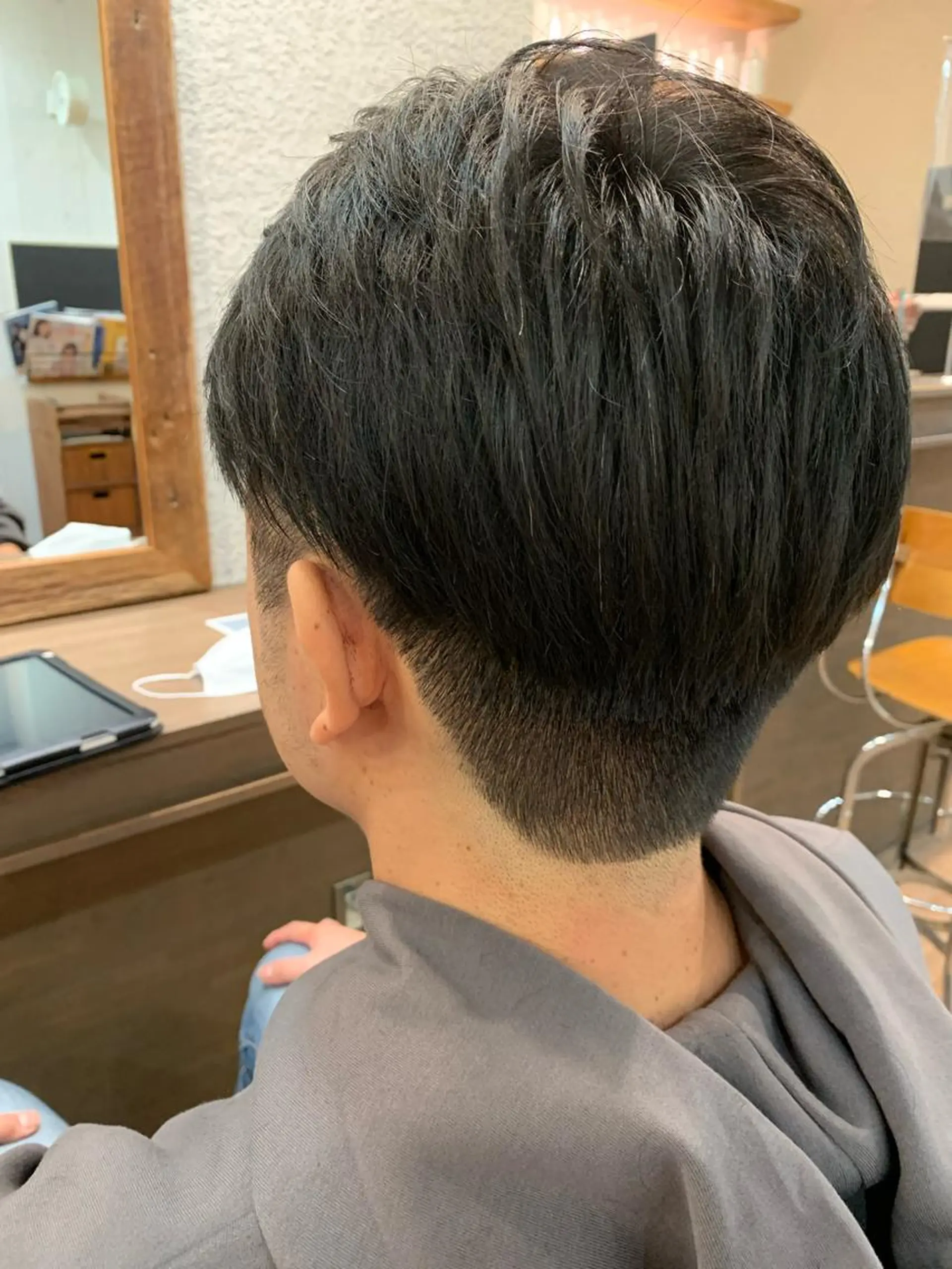 メンズ アップバング ゆうき あすかのヘアスタイル