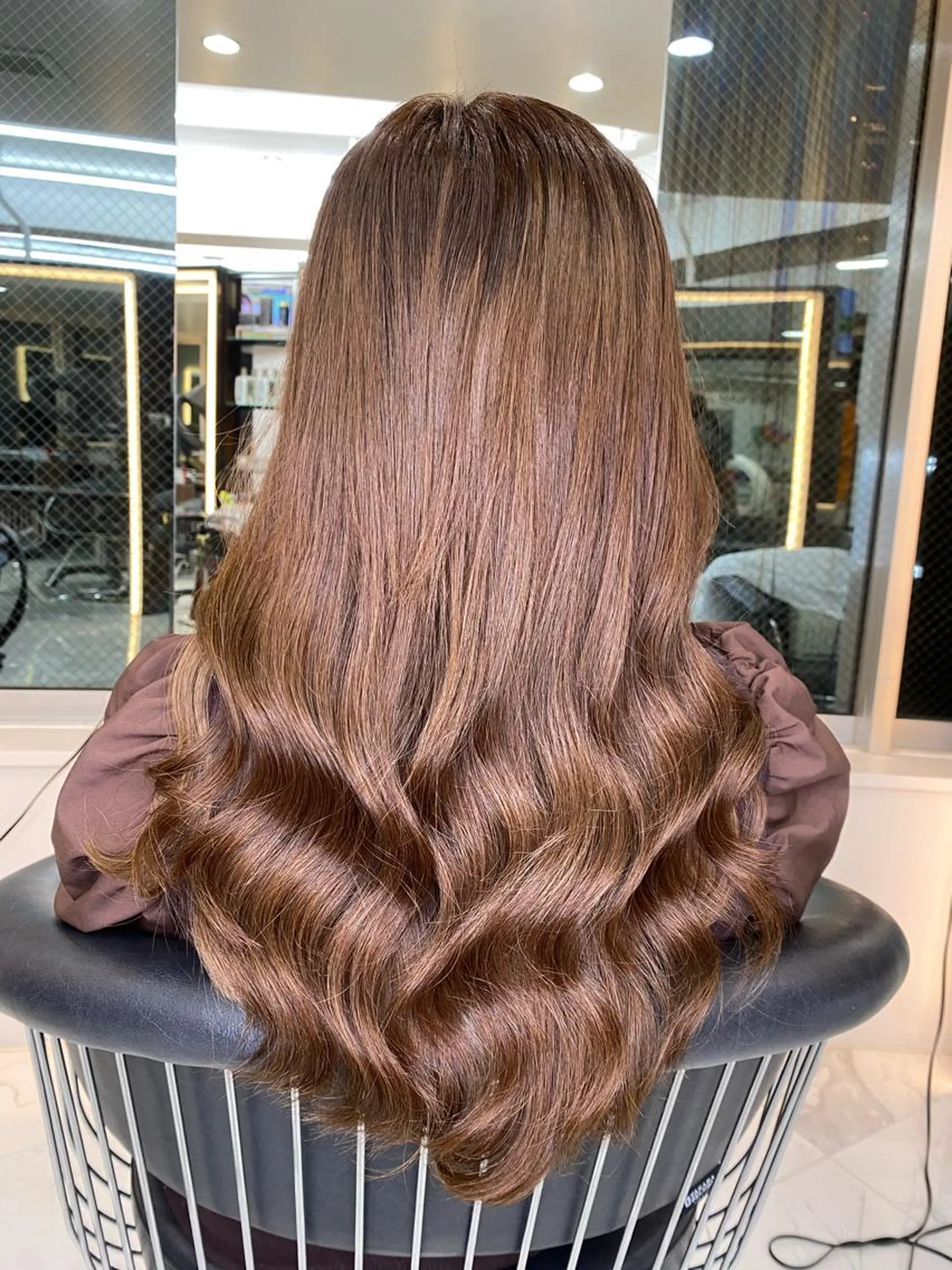 ロング エクステ カット ヘアカラー エクステ 魅力引き出しヘア🐾 るくものヘアスタイル