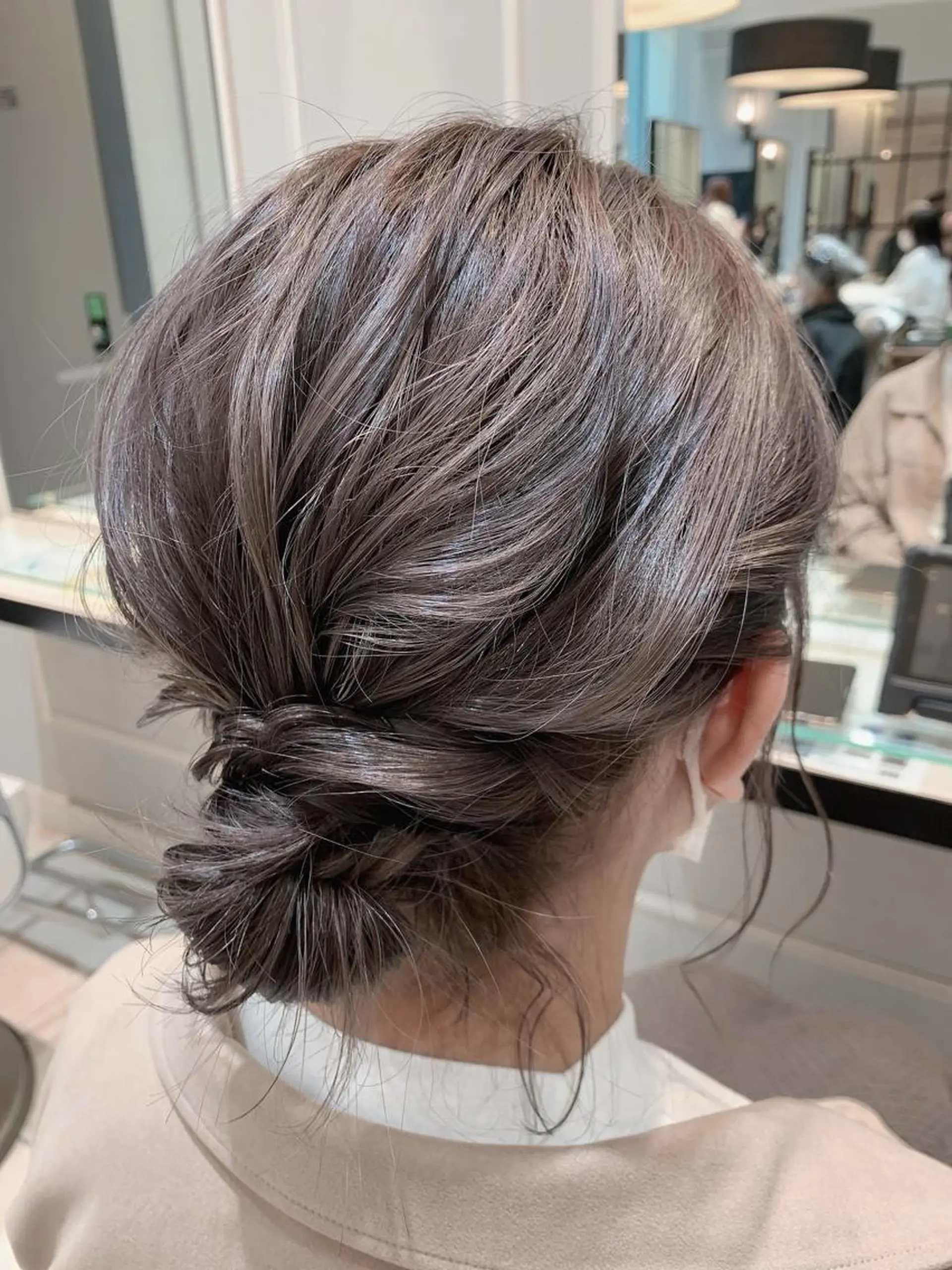 ミディアム ヘアアレンジ 🦖鶴岡香純🦖 産休中のヘアスタイル