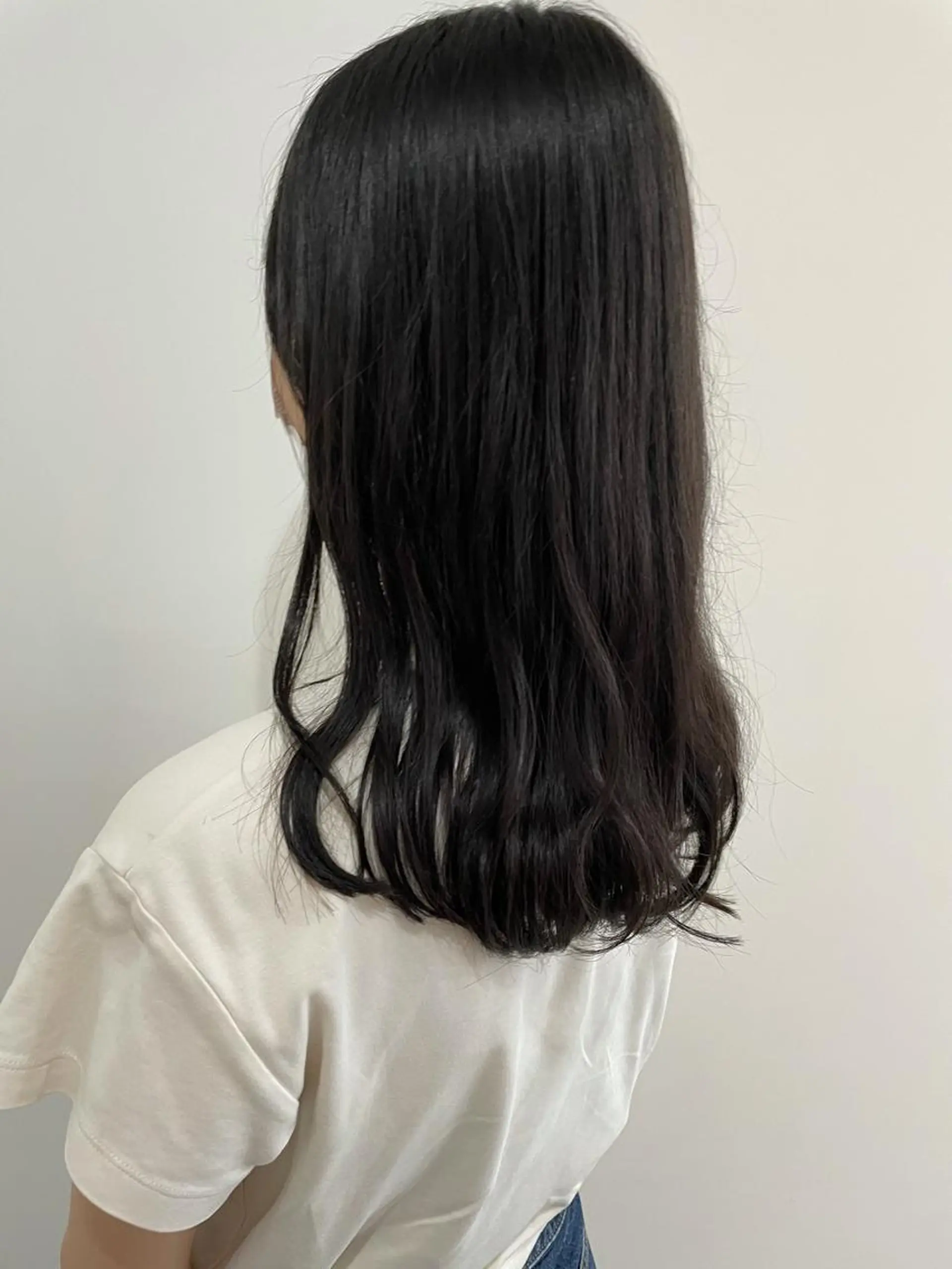 セミロング 🤍似合わせパーマ 奥田沙耶🫧のヘアスタイル