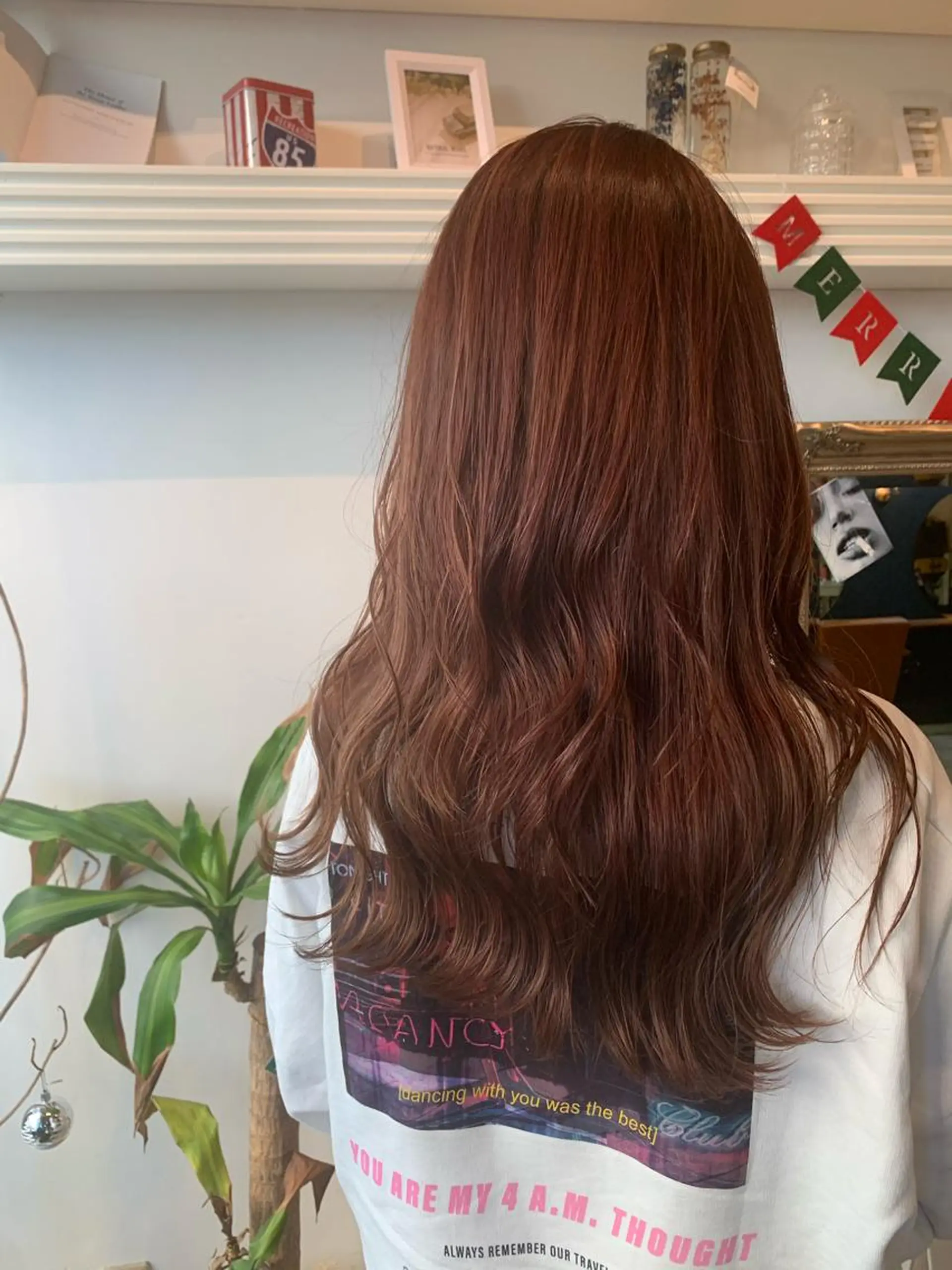 ロング カラー ハイトーン/レイヤー 💜Akaneのヘアスタイル