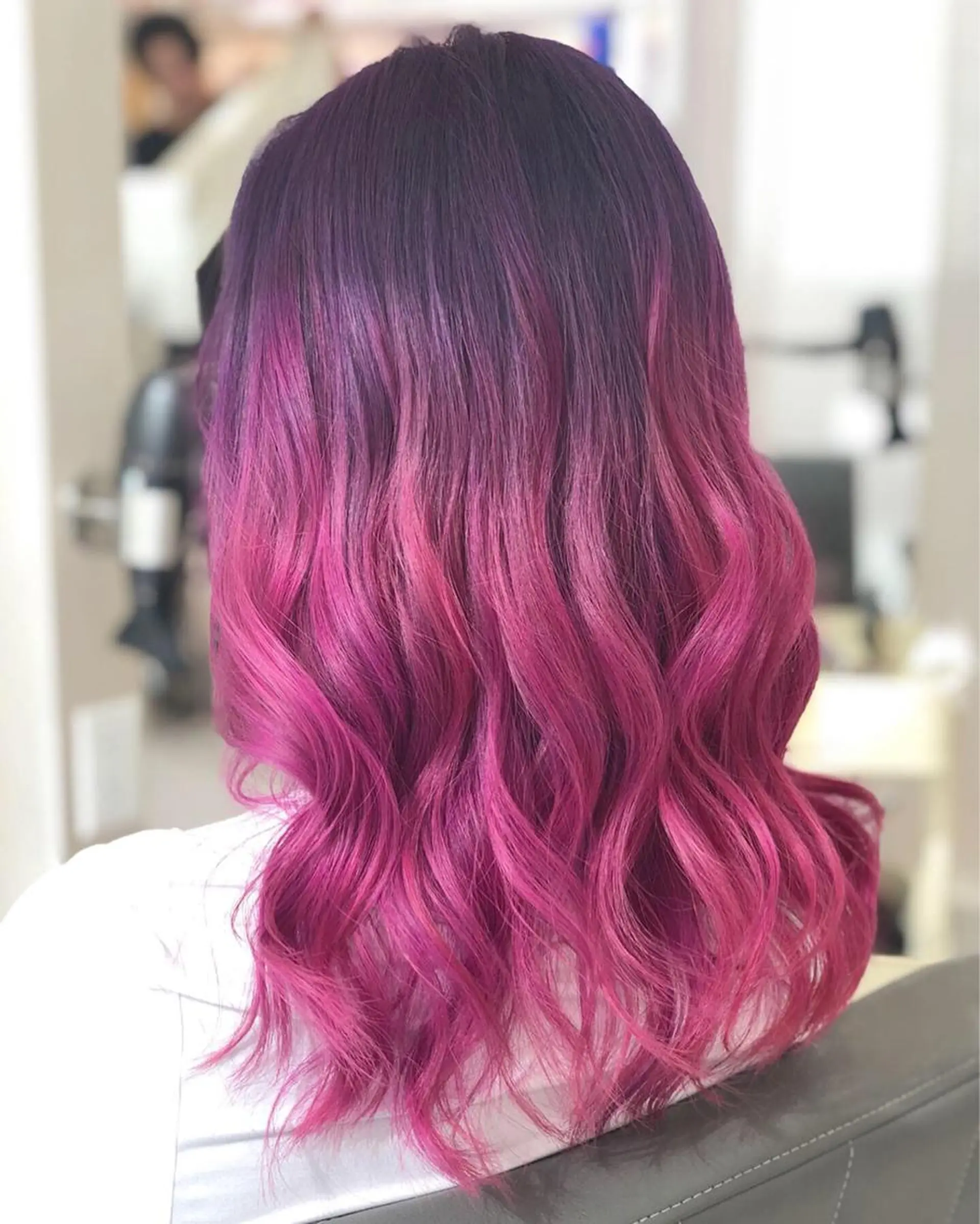 セミロング カラー ピンクカラー lafith hair dope所属・[外国人風カラー] 店長 田中健太のヘアスタイル