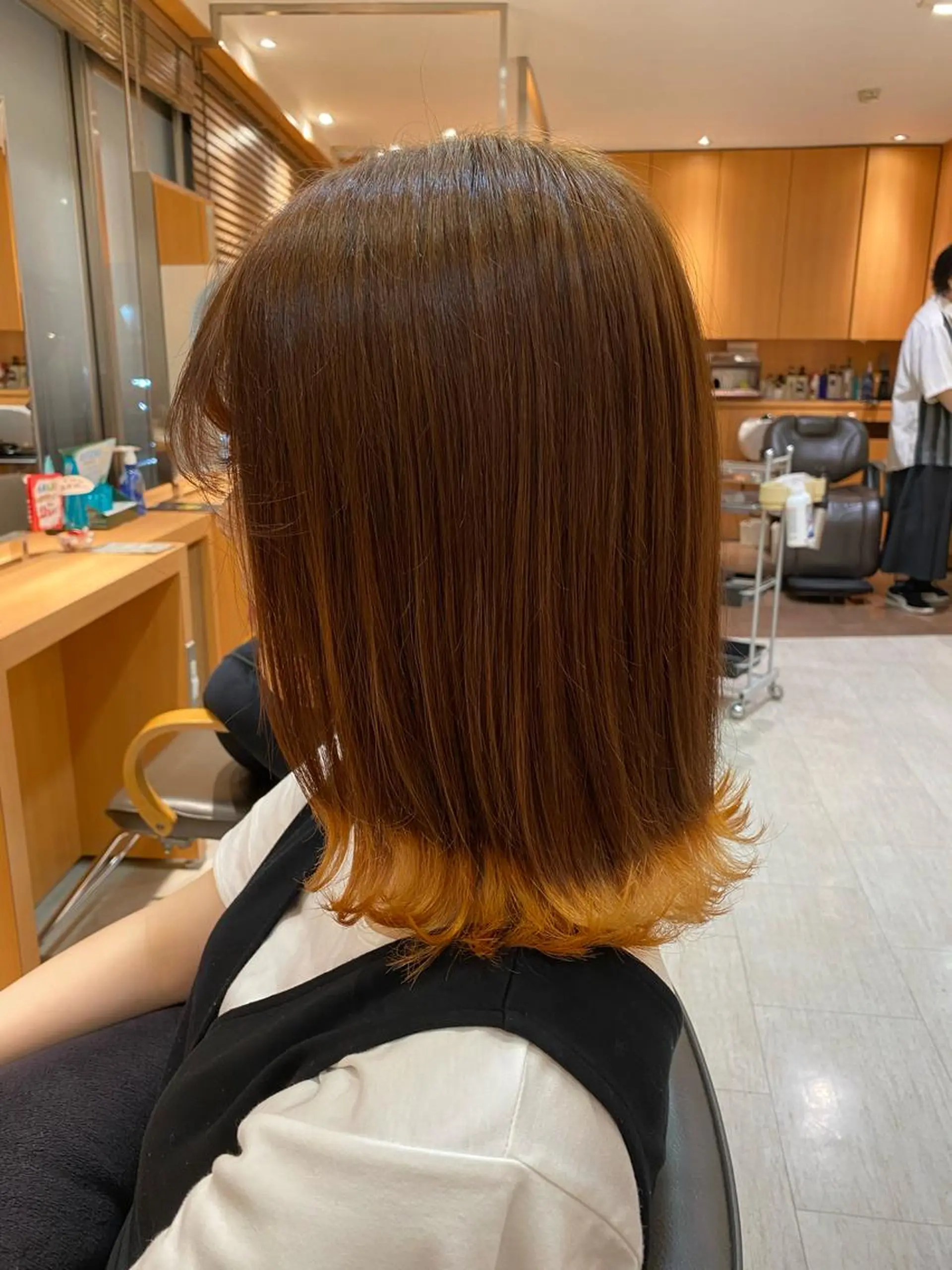 ロング カラー 🟢NEGi🟣 🫧髪質改善のヘアスタイル