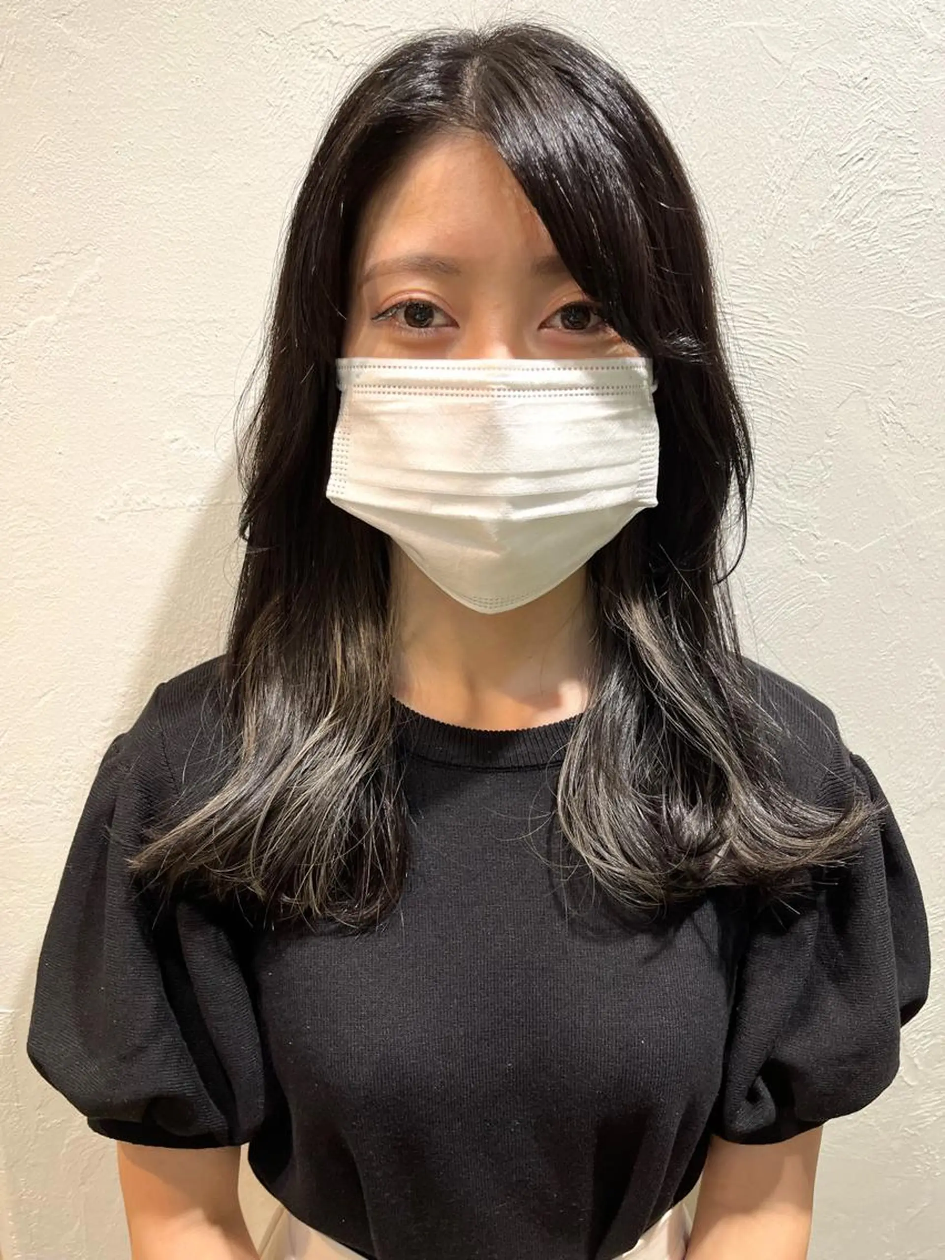 ロング カラー パーマ ヘアアレンジ メンズ メンズハイライト メンズインナーカラー ダブルカラー ハイライトカラー インナーカラー GO TODAY シェアサロン 表参道Flos店所属・nishi fuyumiのヘアスタイル