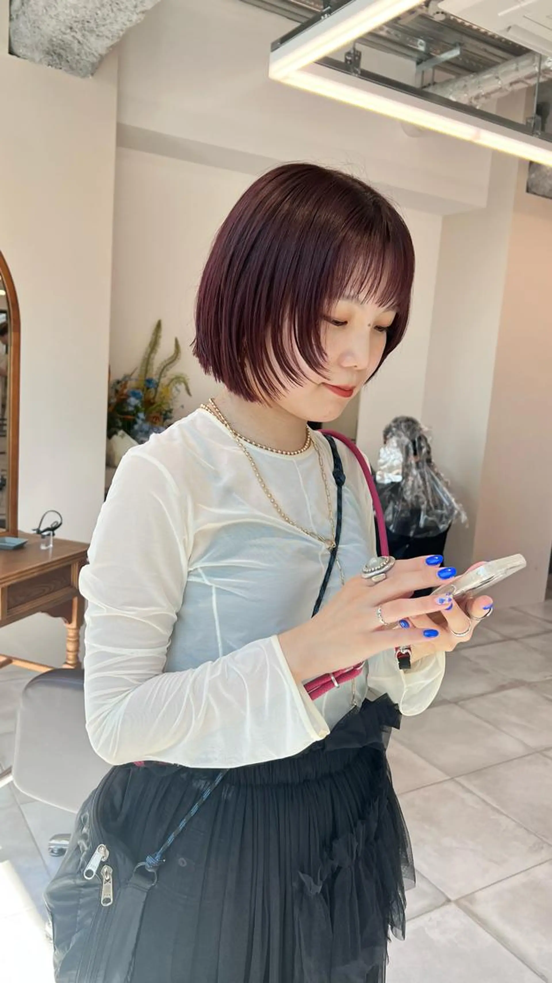 ショート カラー カット ヘアカラー トリートメント レイヤー/透明感 カラー🌿KANTAのヘアスタイル