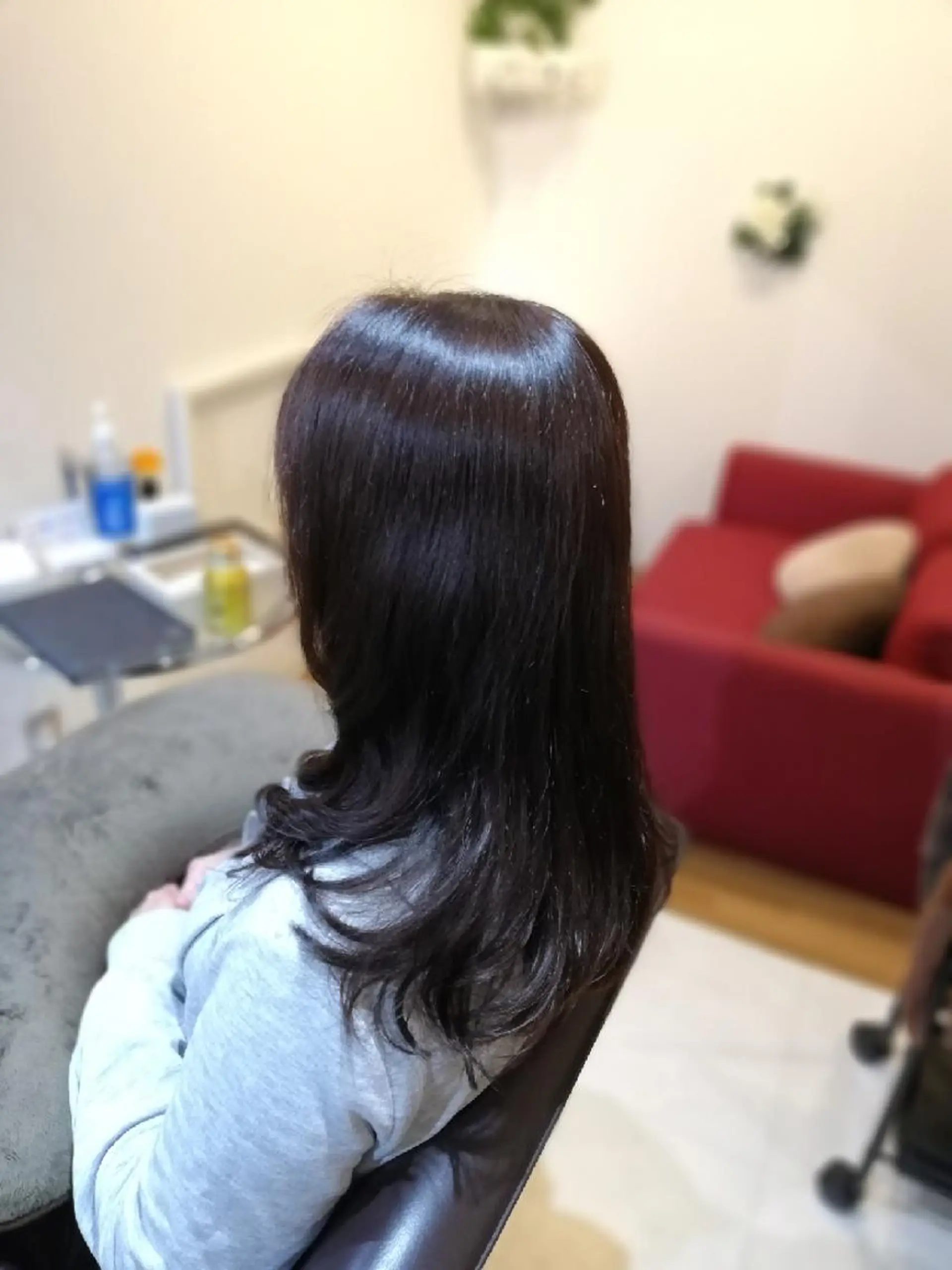 ロング カラー 北林 弘展のヘアスタイル