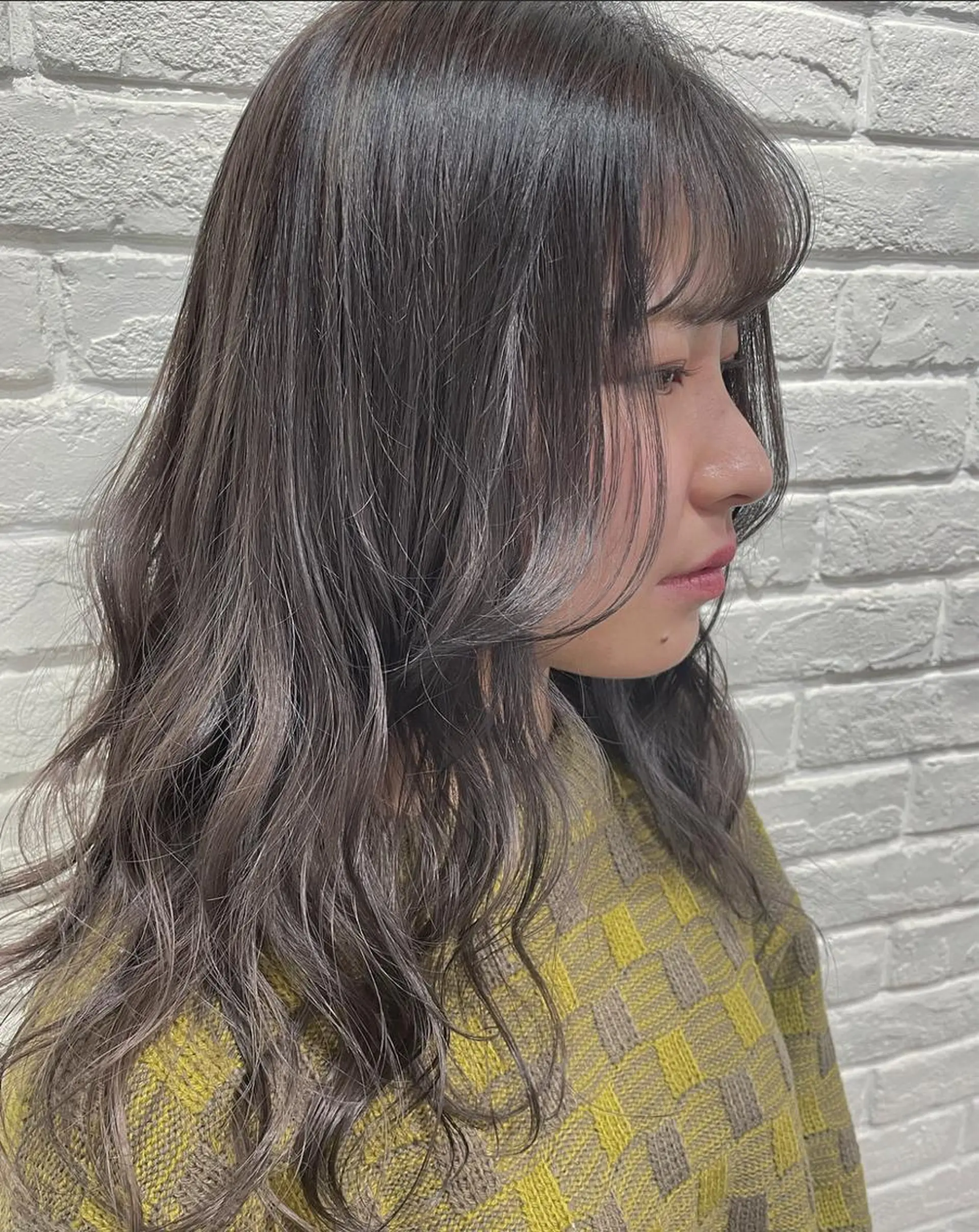 ロング カラー パーマ ヘアアレンジ キッズ ネイル マツエク・マツパ belta.🌱 安藝夏花🌻のヘアスタイル