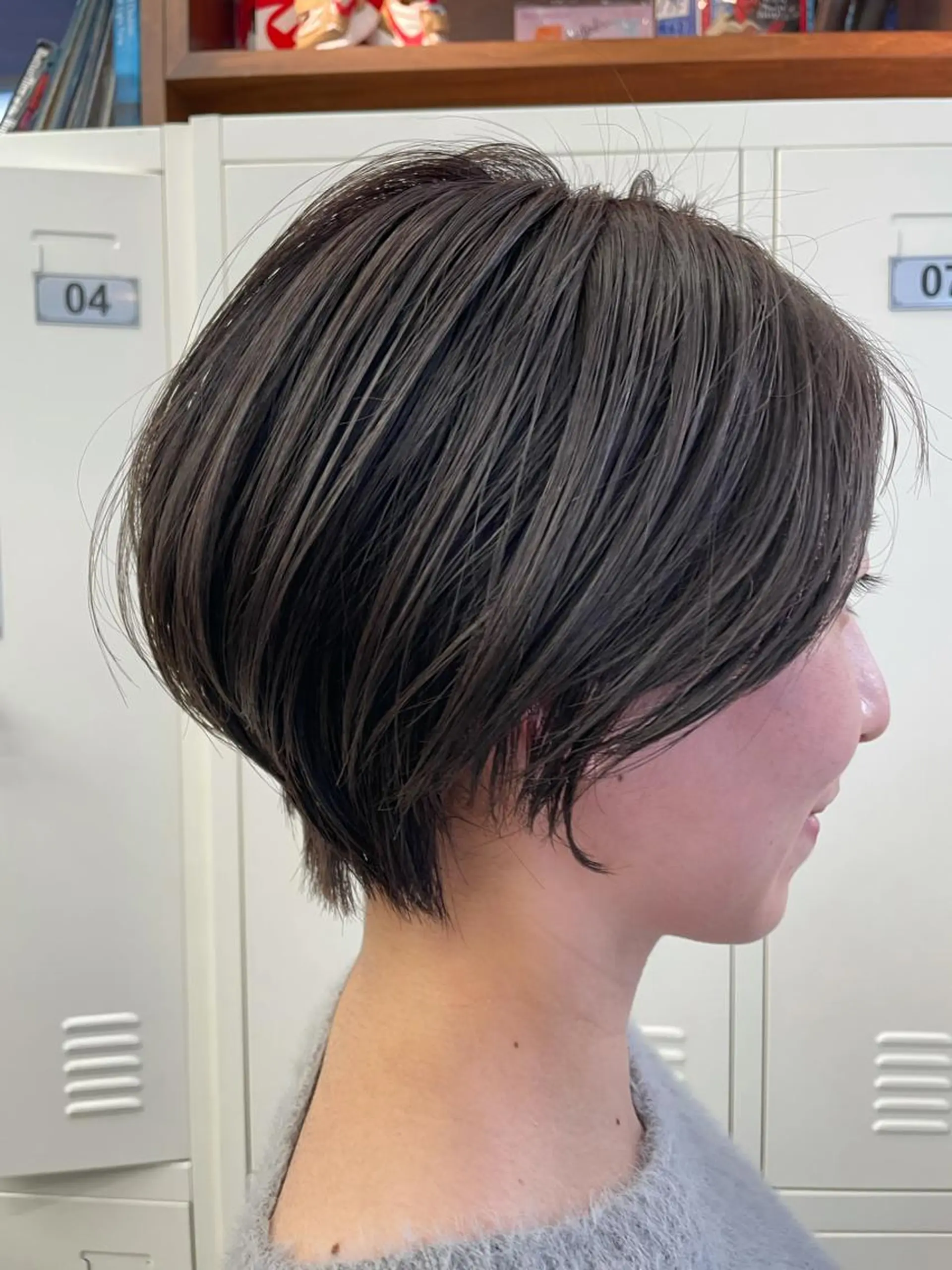 ショート カラー 笠原 健人のヘアスタイル