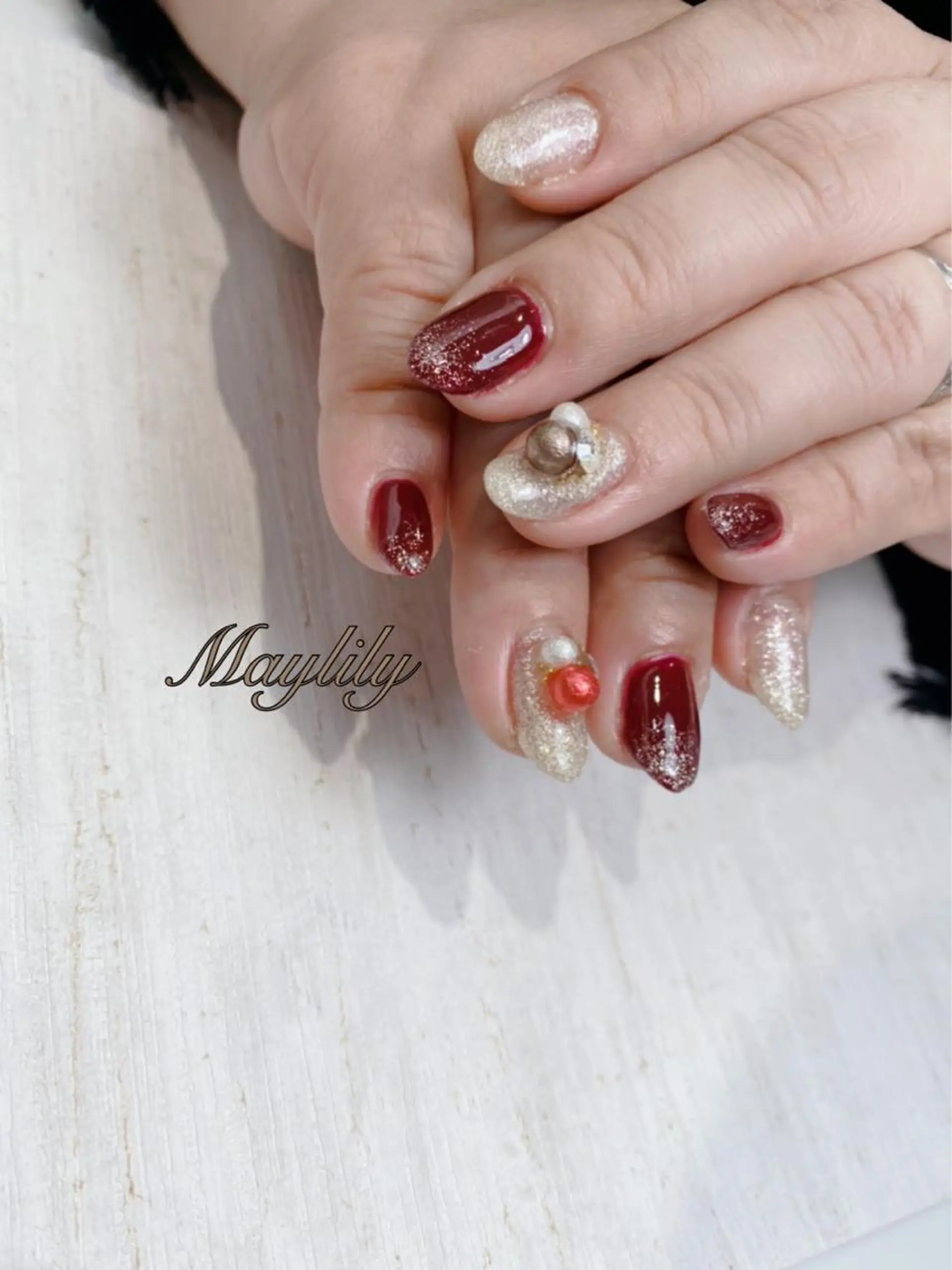 ネイル Nail care salon Maylily所属・Nail salon Maylilyのネイルデザイン